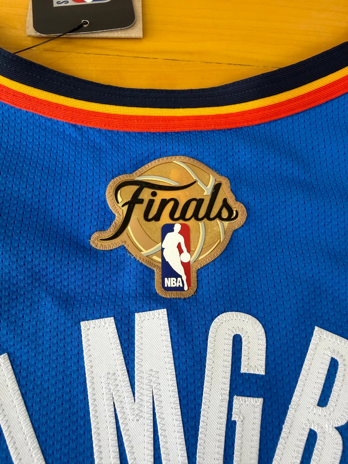 Oklahoma City Thunder Chet Holmgren 2025 NBA Finals Basketball Jersey (52/XL)