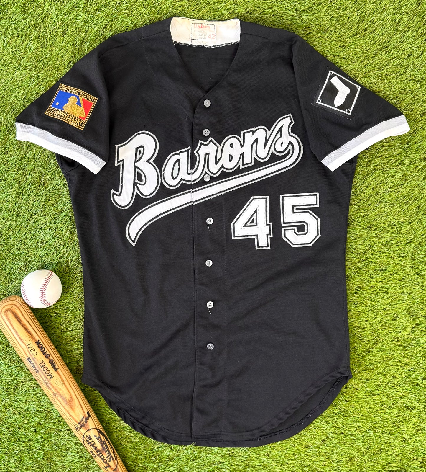 Birmingham Barons Michael Jordan 1994 MiLB Baseball Jersey (42/Large)