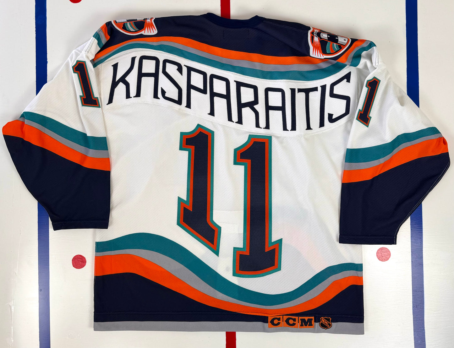 New York Islanders 1995-96 Darius Kasparaitis NHL Hockey Jersey (52/XL)