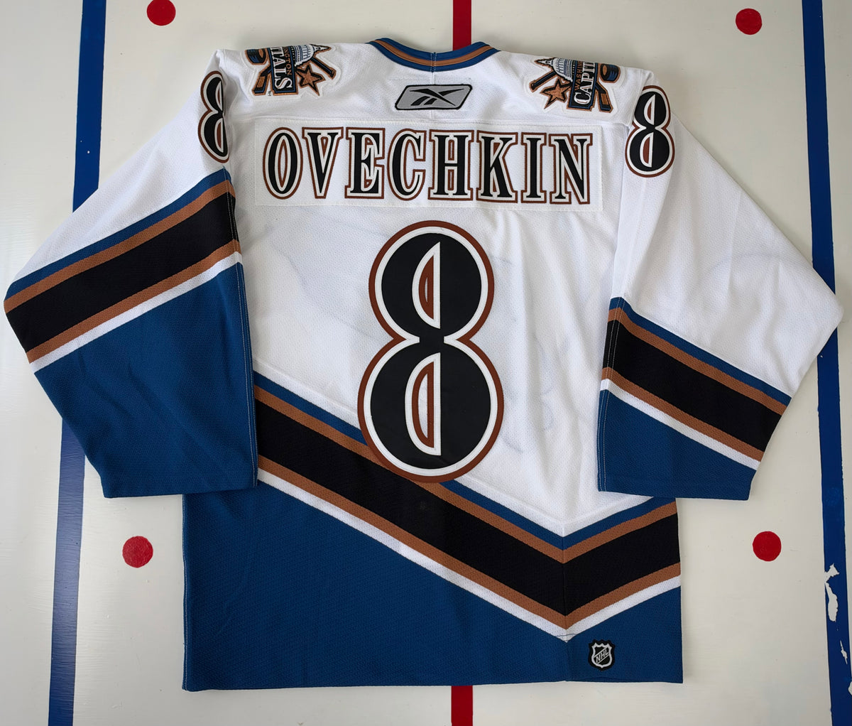 Washington Capitals Alexander Ovechkin 2006-2007 NHL Hockey Jersey (46/Medium)