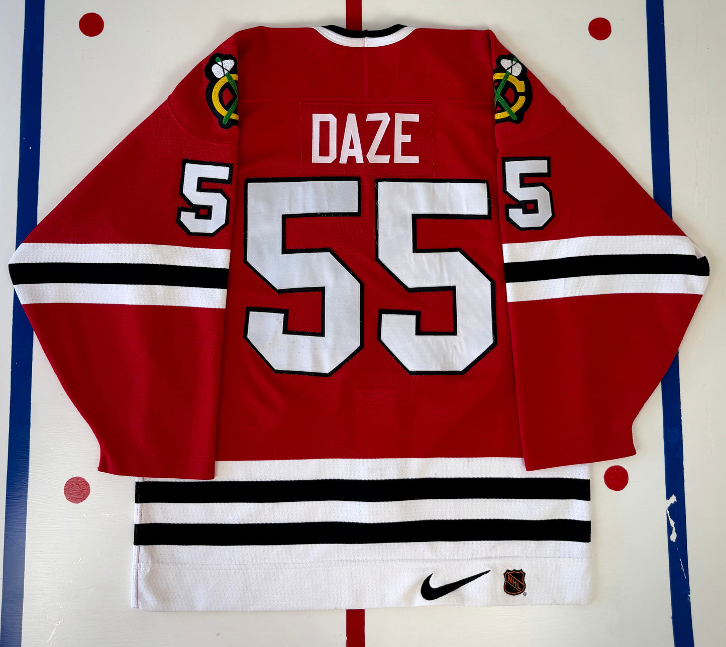 Chicago Blackhawks Eric Daze 1996-1999 NHL Hockey Jersey (48/Large)