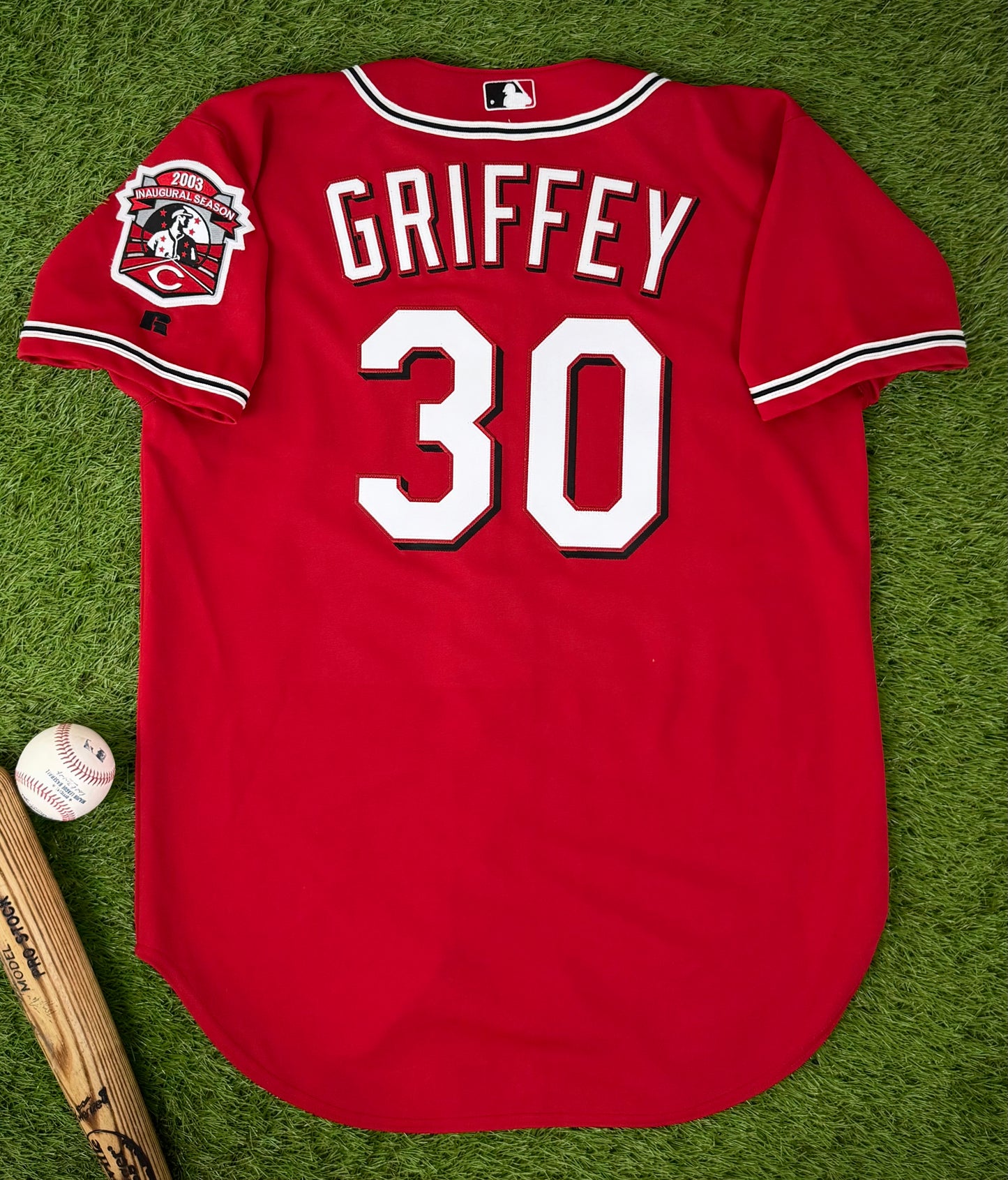 Cincinnati Reds Ken Griffey Jr. 2003 Alternate MLB Baseball Jersey (48/XL)
