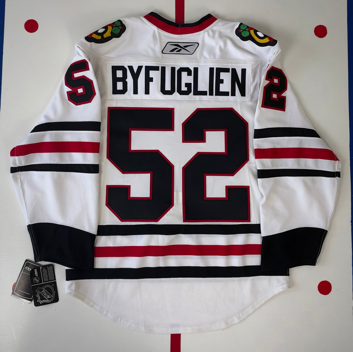 Chicago Blackhawks Dustin Byfuglien 2007-2008 NHL Hockey Jersey (46/Small)