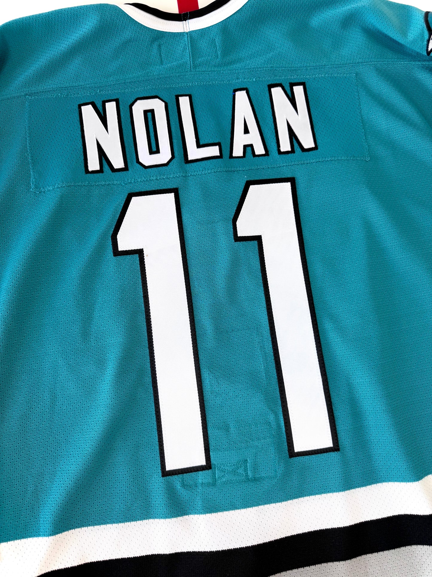 San Jose Sharks Owen Nolan 1995-1996 NHL Hockey Jersey (52/XL)