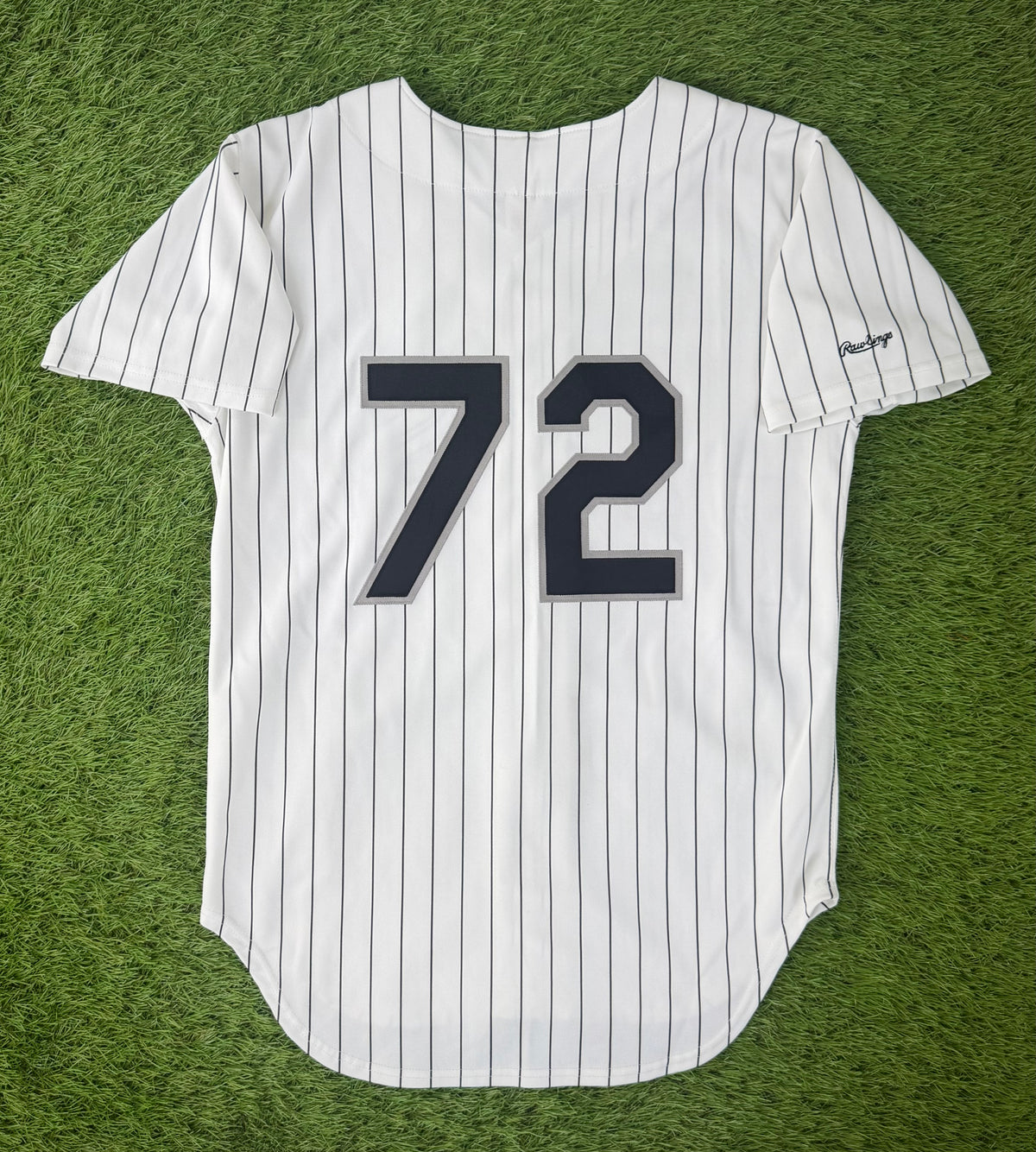 Chicago White Sox Carlton Fisk 1990 Home Alternate MLB Baseball Jersey (40/Medium)