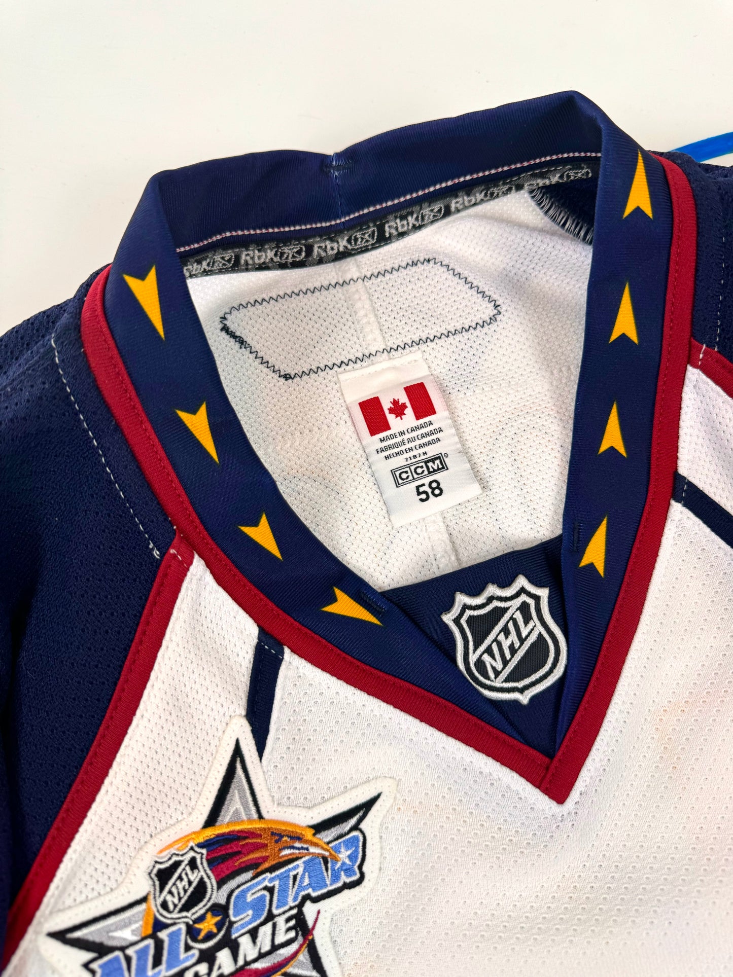 Atlanta Thrashers 2007-2008 Marian Hossa NHL Hockey Jersey (58/XXL)