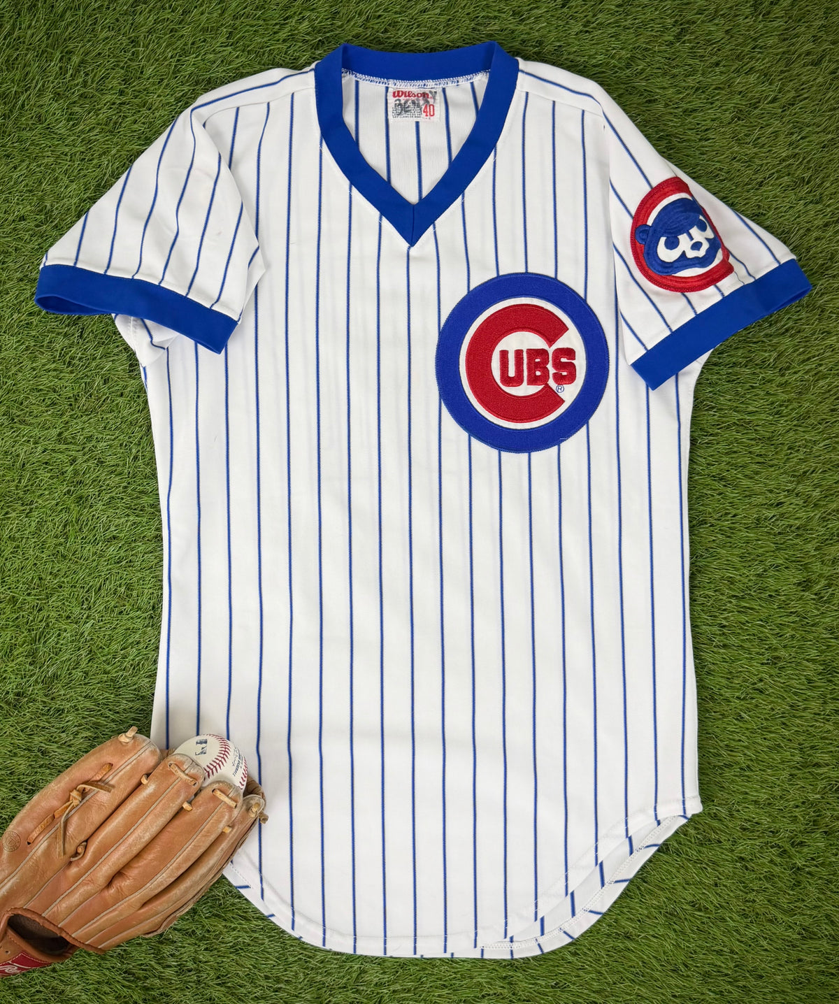 Chicago Cubs 1982-1986 Fergie Jenkins/Greg Maddux MLB Baseball Jersey (40/Medium)