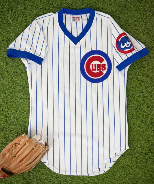 Chicago Cubs 1982-1986 Fergie Jenkins/Greg Maddux MLB Baseball Jersey (40/Medium)
