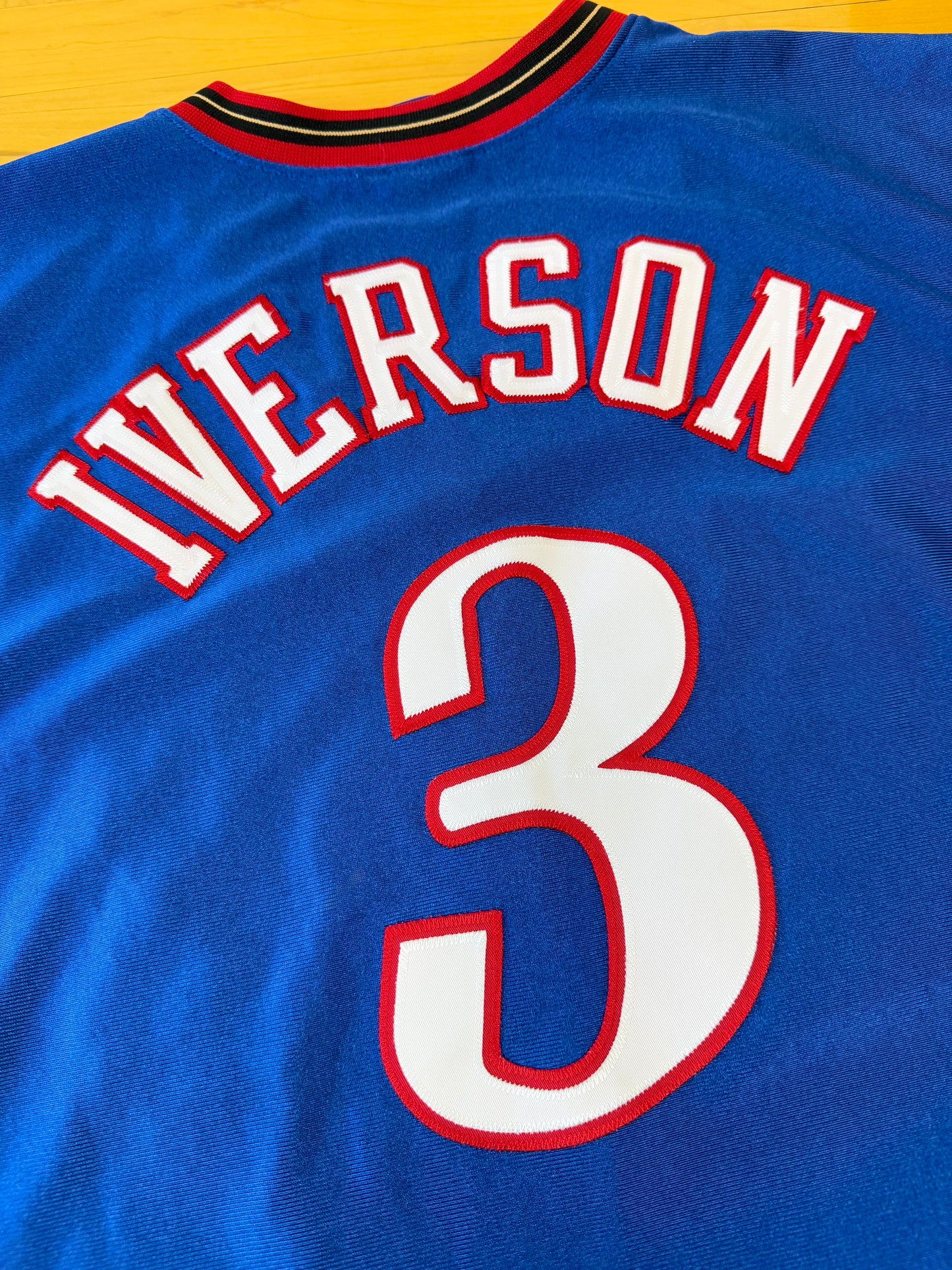 Philadelphia 76ers Allen Iverson 2000-2001 Alternate NBA Basketball Jersey (56/XXXL)