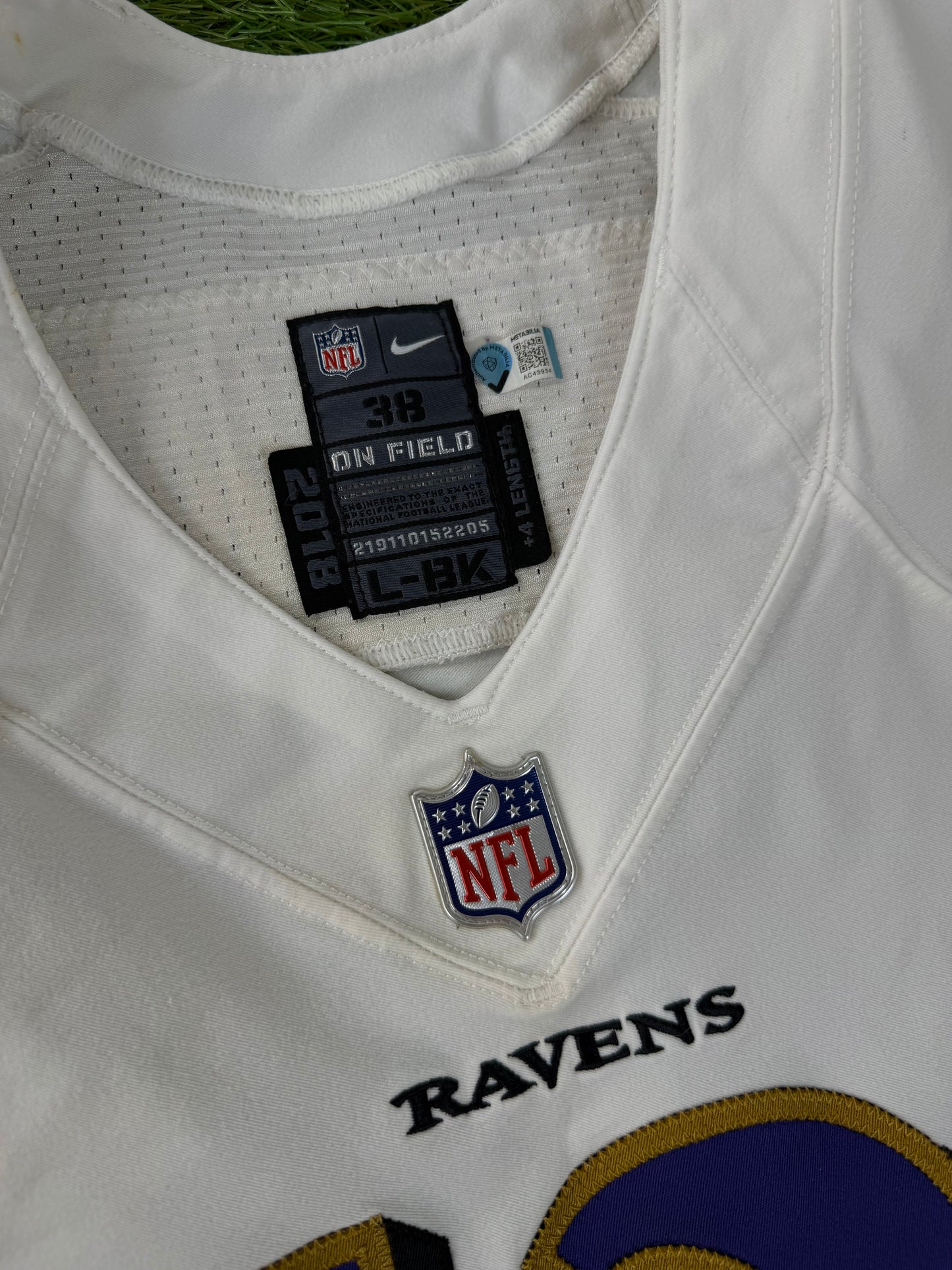Baltimore Ravens Duvernay 2022 Game Worn Jersey