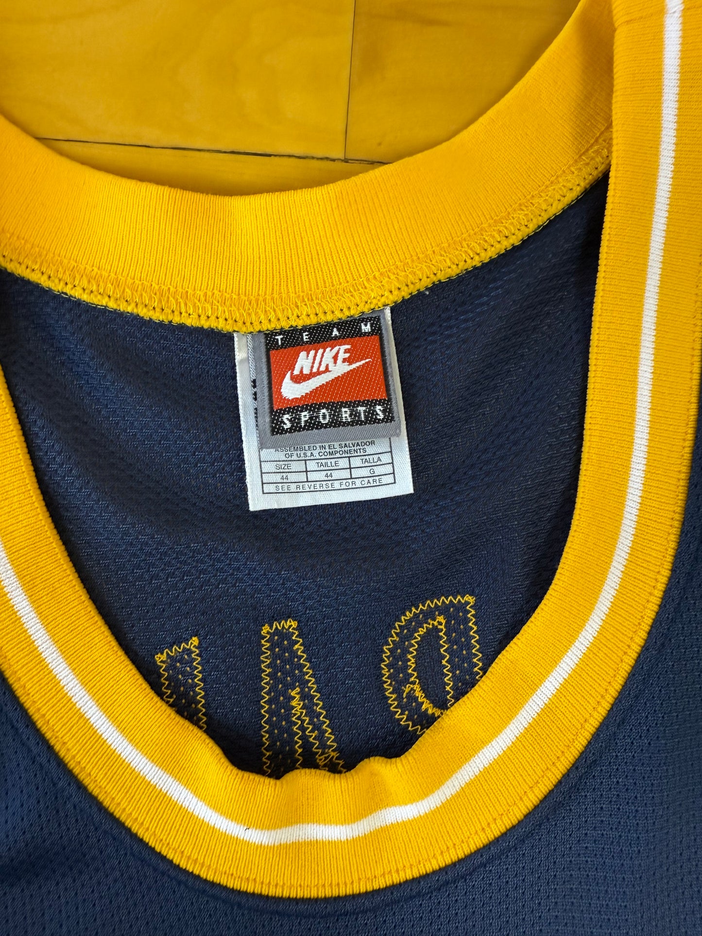 University of California Golden Bears Ed Gray 1996-1997 College Basketball Jersey (44/Large)