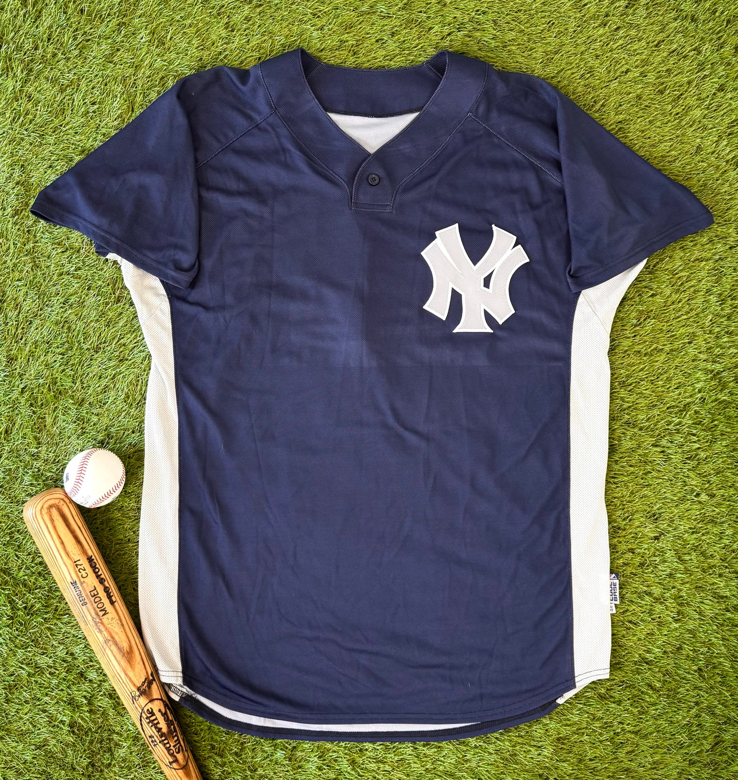 New York Yankees Derek Jeter 2006 Batting Practice Prototype Jersey (48/XL)