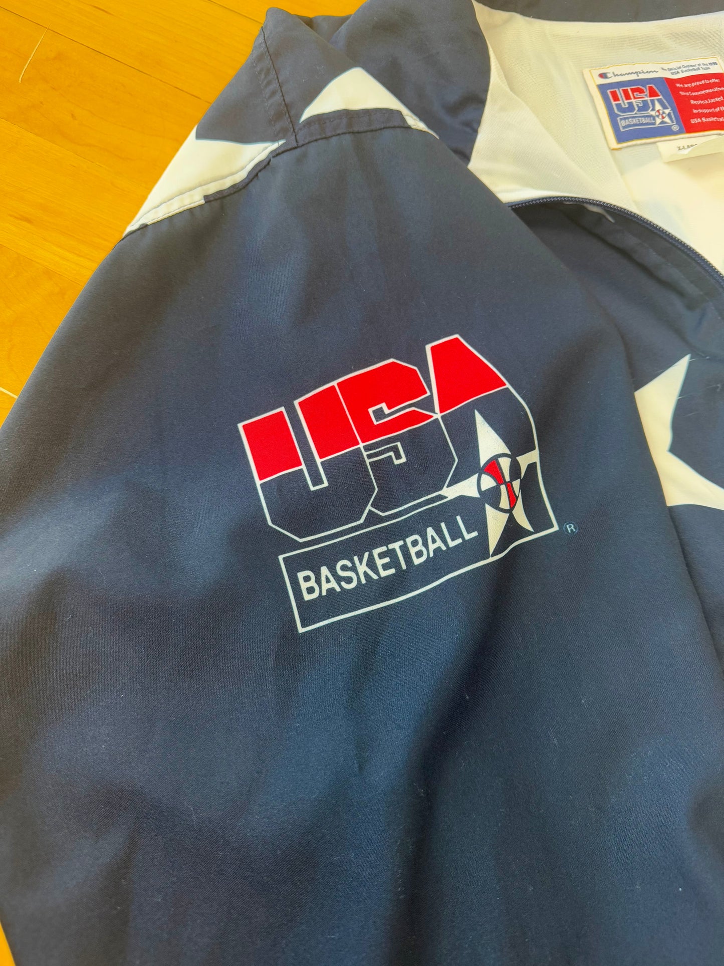 USA Basketball 1994 Men’s National Team Warm-Up Jacket (XL)