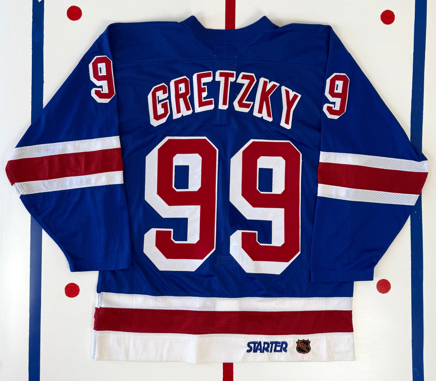 New York Rangers Wayne Gretzky 1998 All-Star Skills Competition NHL Hockey Jersey (52/XL)