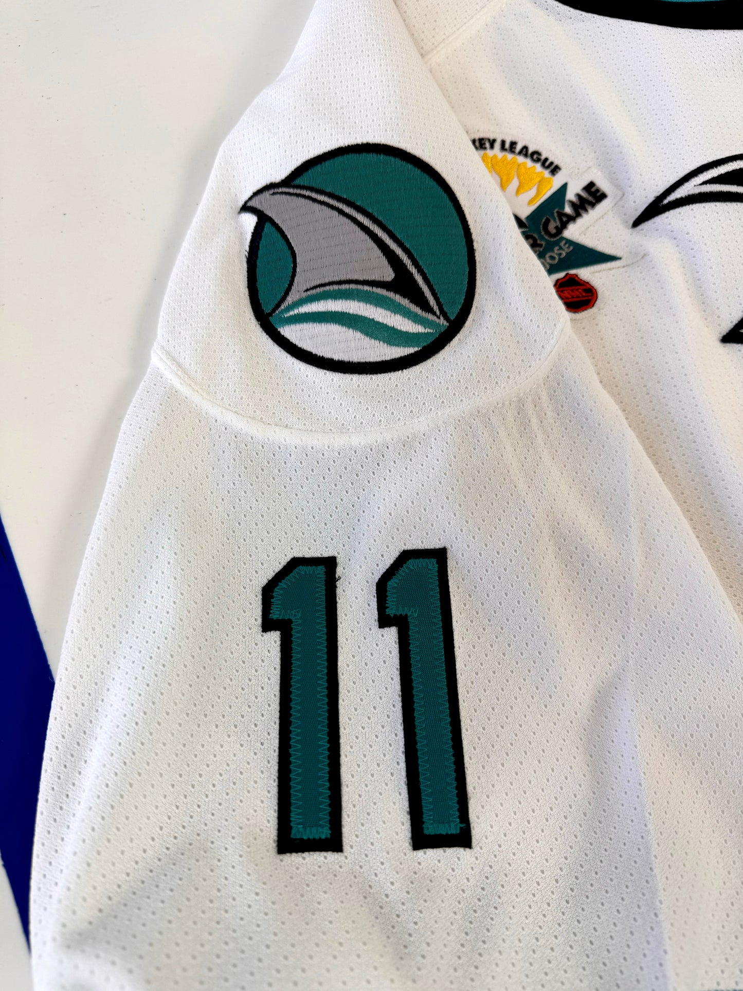 San Jose Sharks 1996-1997 Owen Nolan NHL Hockey Jersey (52/XL)