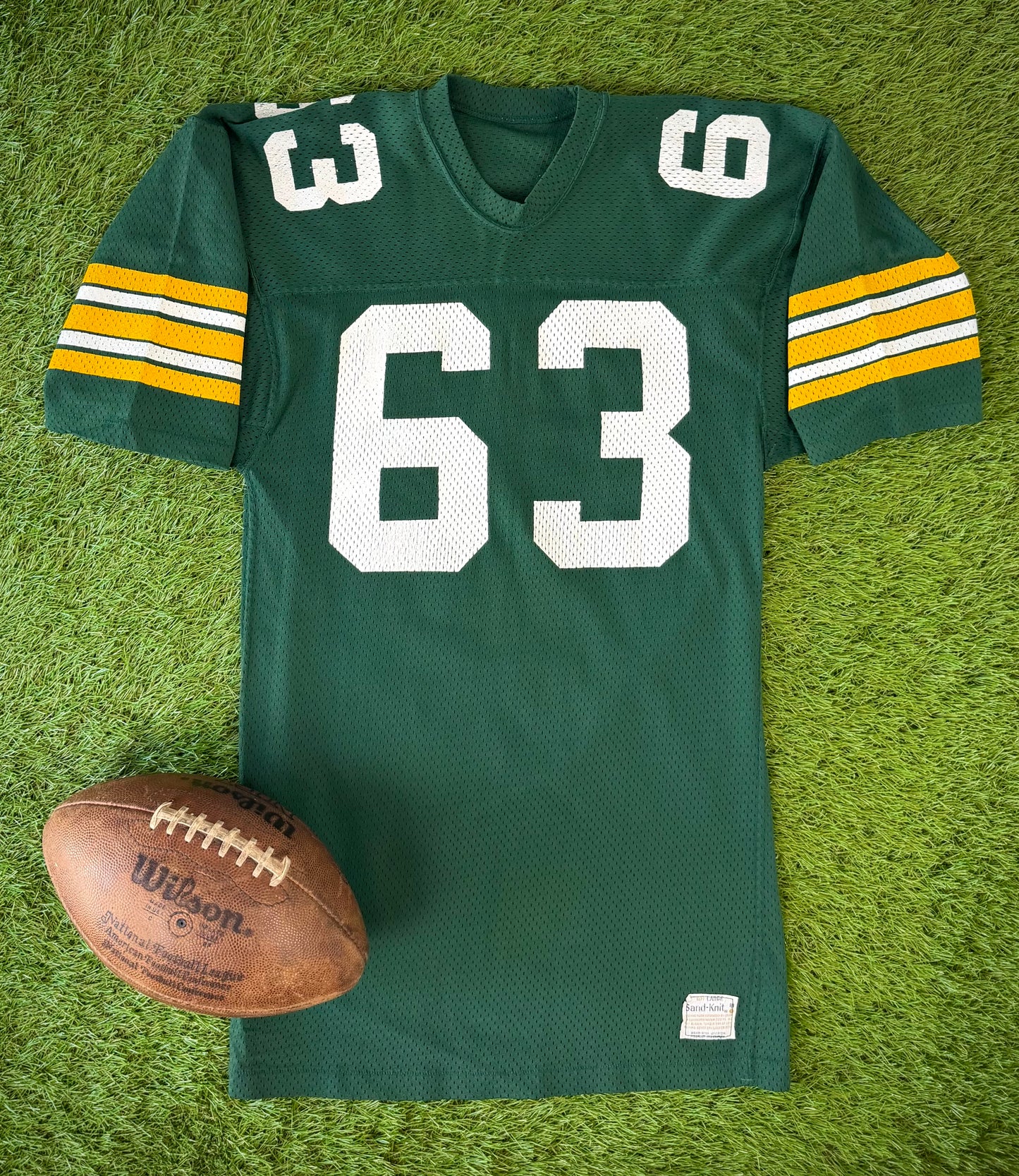 Green Bay Packers Fred “Fuzzy” Thurston 1965-1967 NFL Football Jersey (Medium)