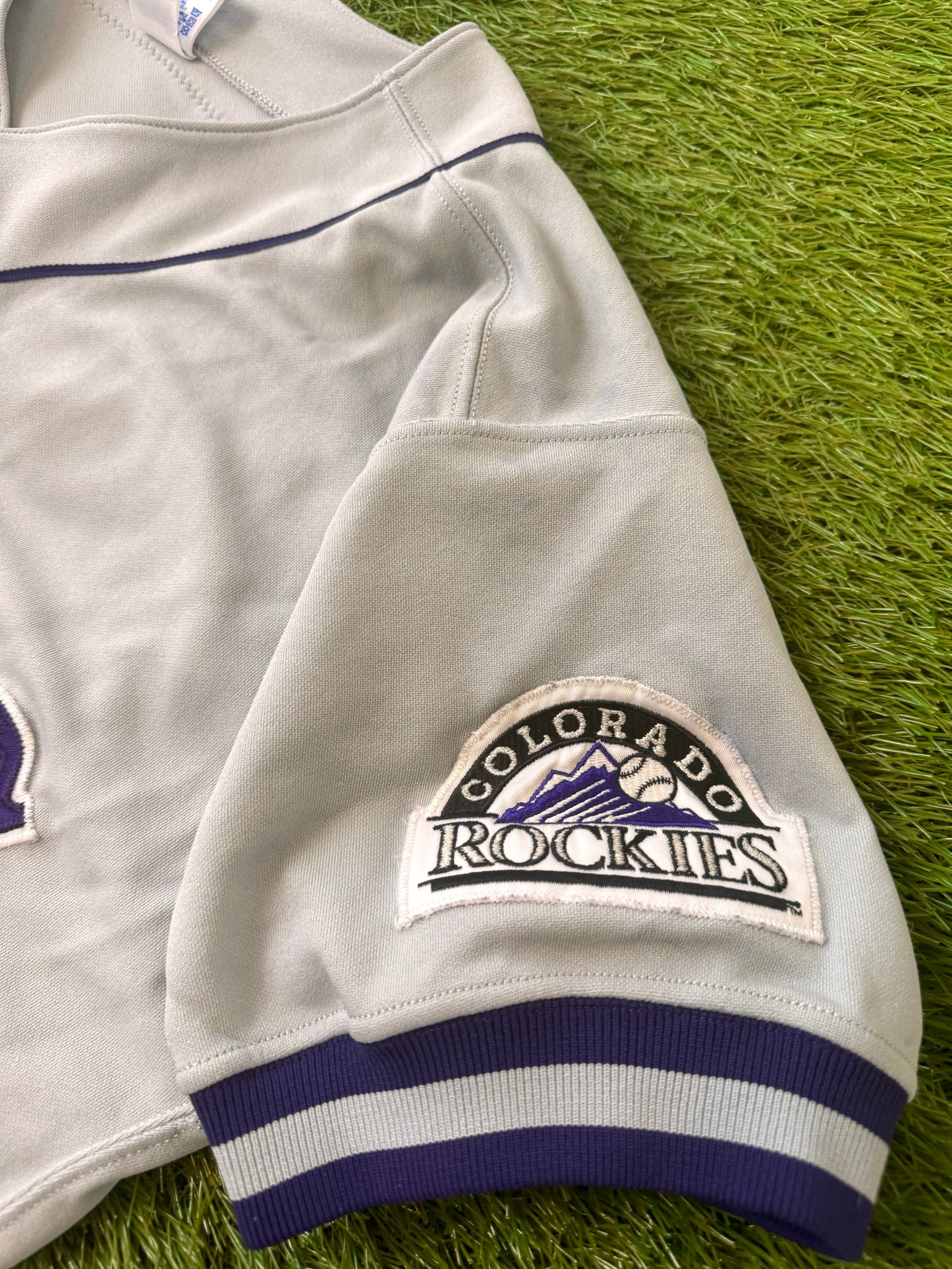 Colorado Rockies 1993 Andres Galarraga MLB Baseball Jersey (44/Large)