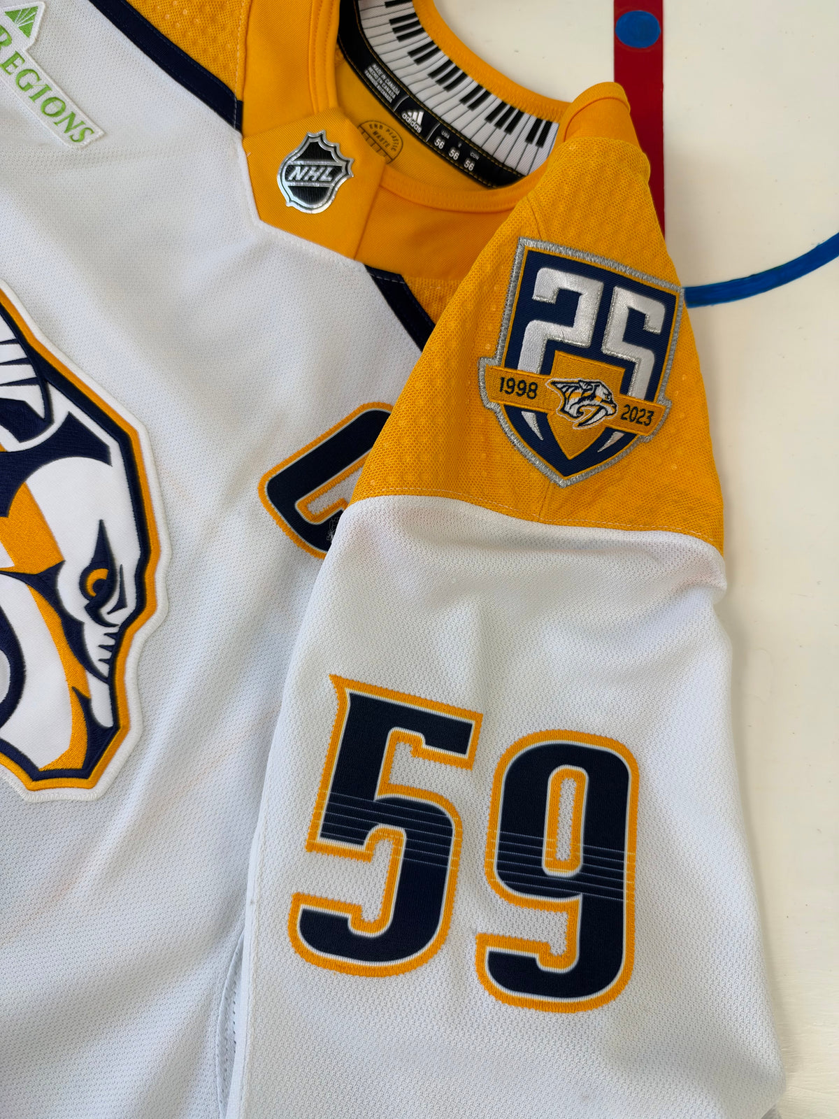 Nashville Predators Roman Josi 2022-2023 NHL Hockey Jersey (56/XXL)
