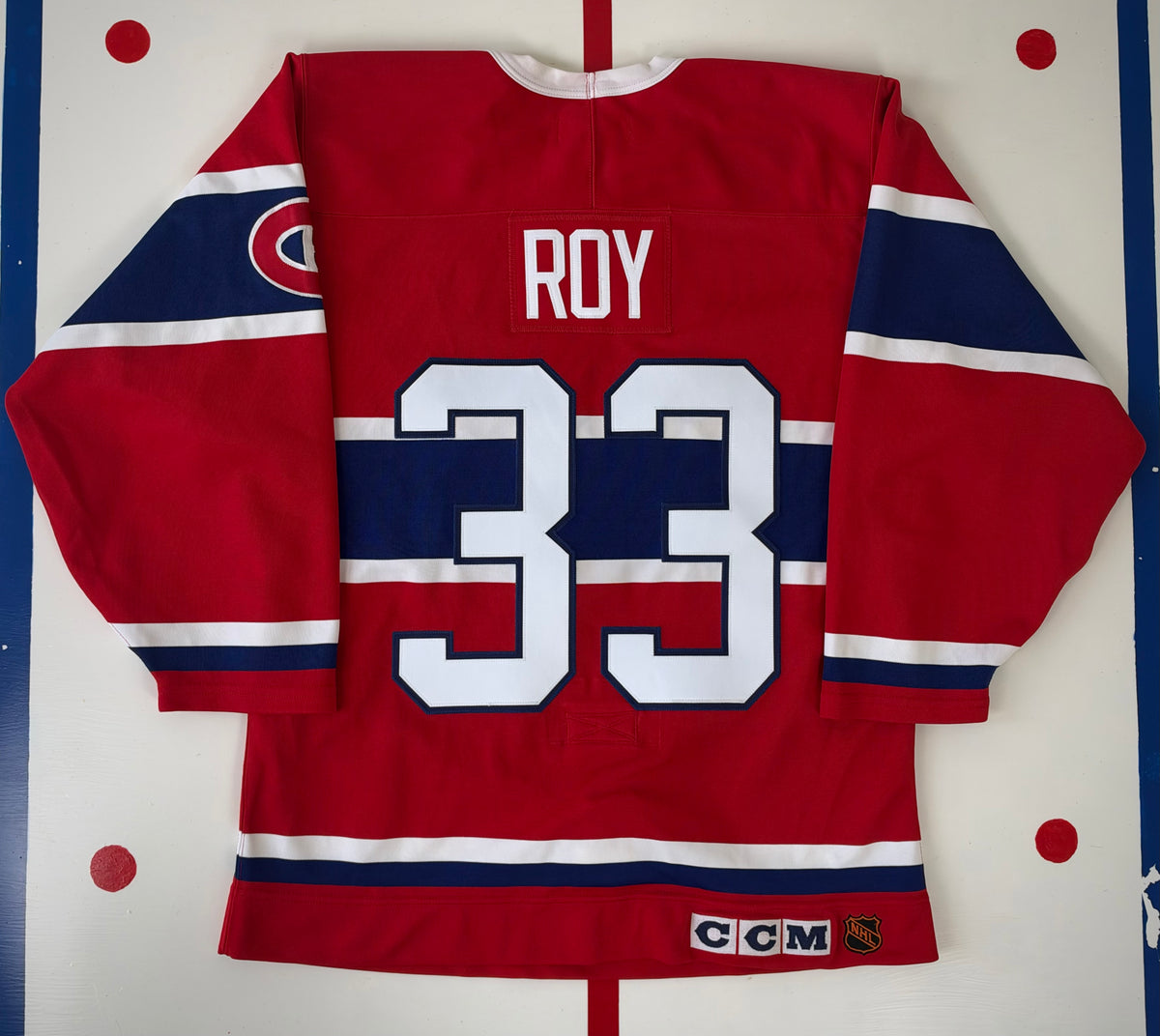 Montreal Canadiens Patrick Roy 1991-1992 TBTC NHL Hockey Jersey (44/Medium)
