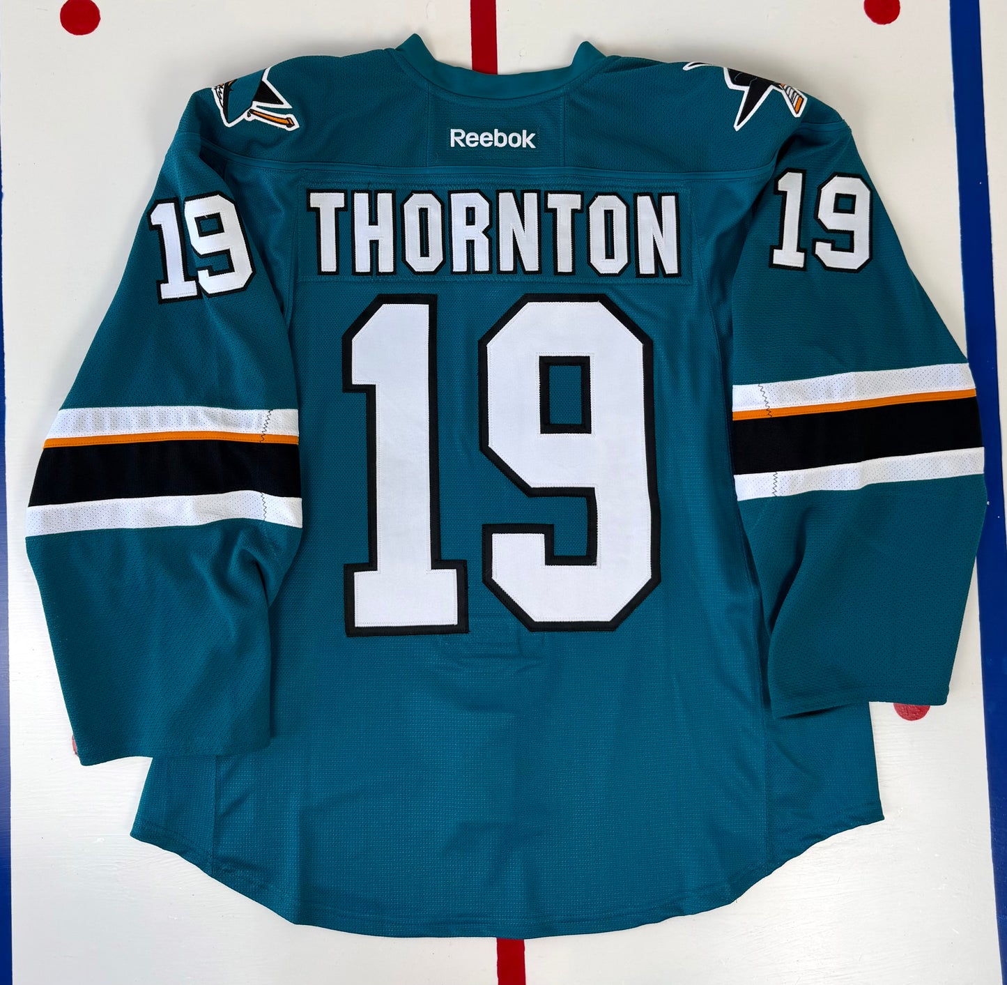 San Jose Sharks Joe Thornton 2015-2016 NHL Hockey Jersey (54/XL)
