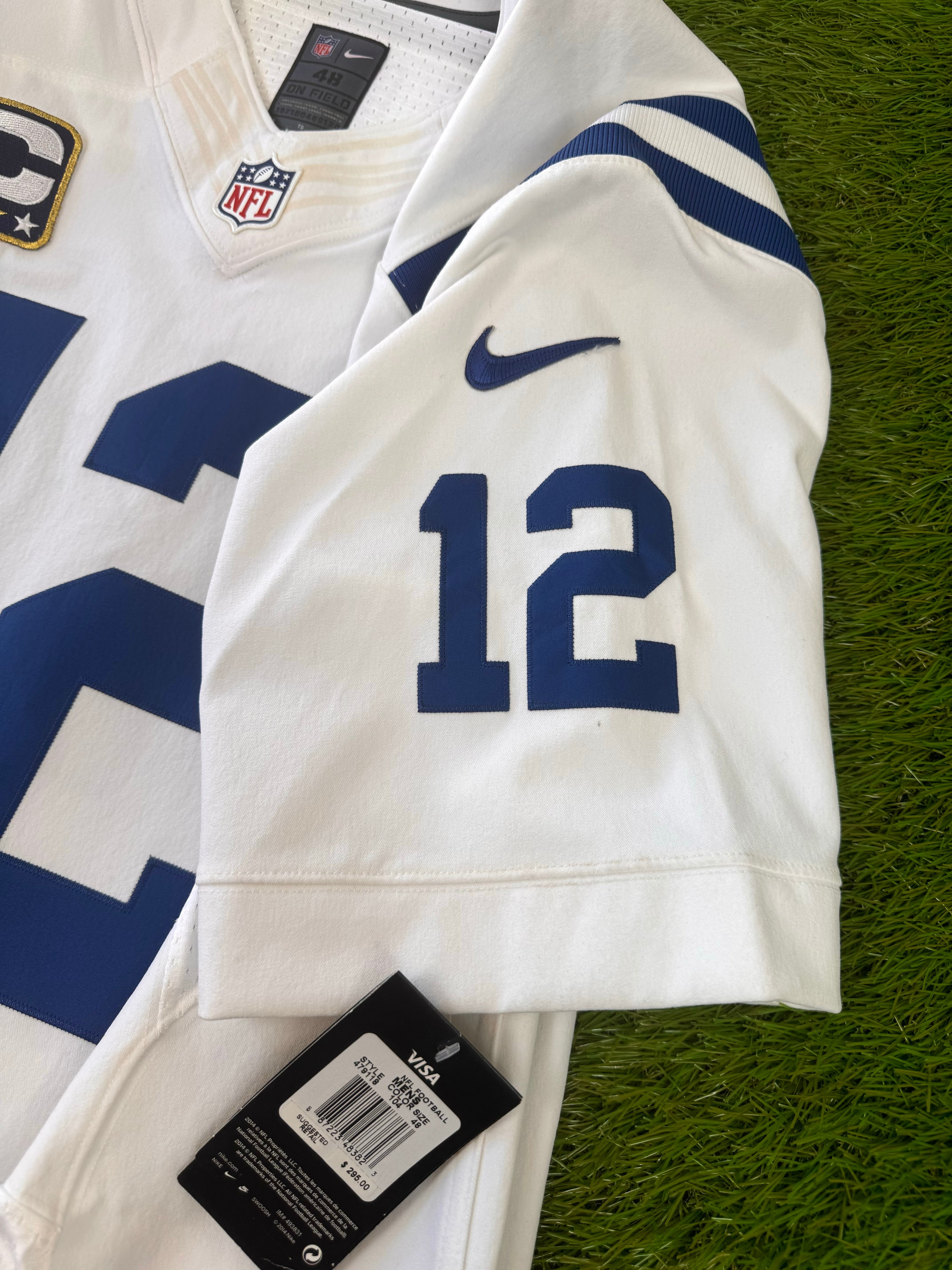 Andrew Luck Nike purchases NFL Indianapolis Colts Official Jersey White Size XL