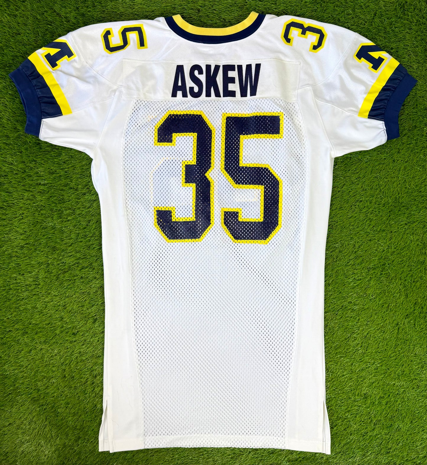 Michigan Wolverines B.J. Askew 2002 Citrus Bowl College Football Jersey (48/XL)