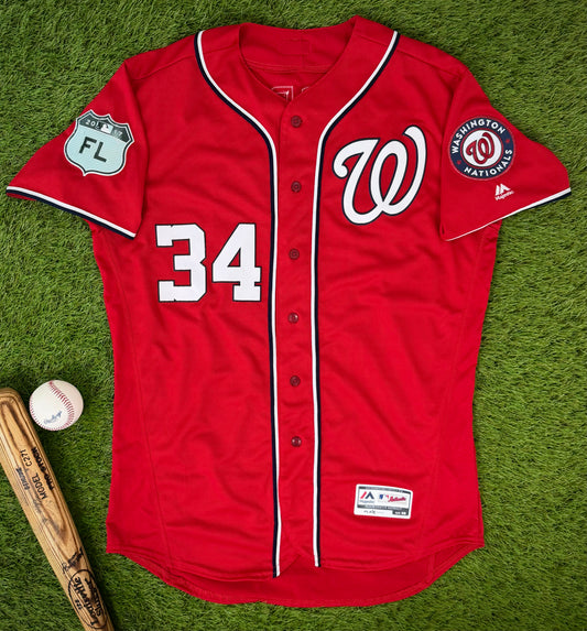 Washington Nationals Bryce Harper 2017 Spring Training MLB Baseball Jersey (48/XL)