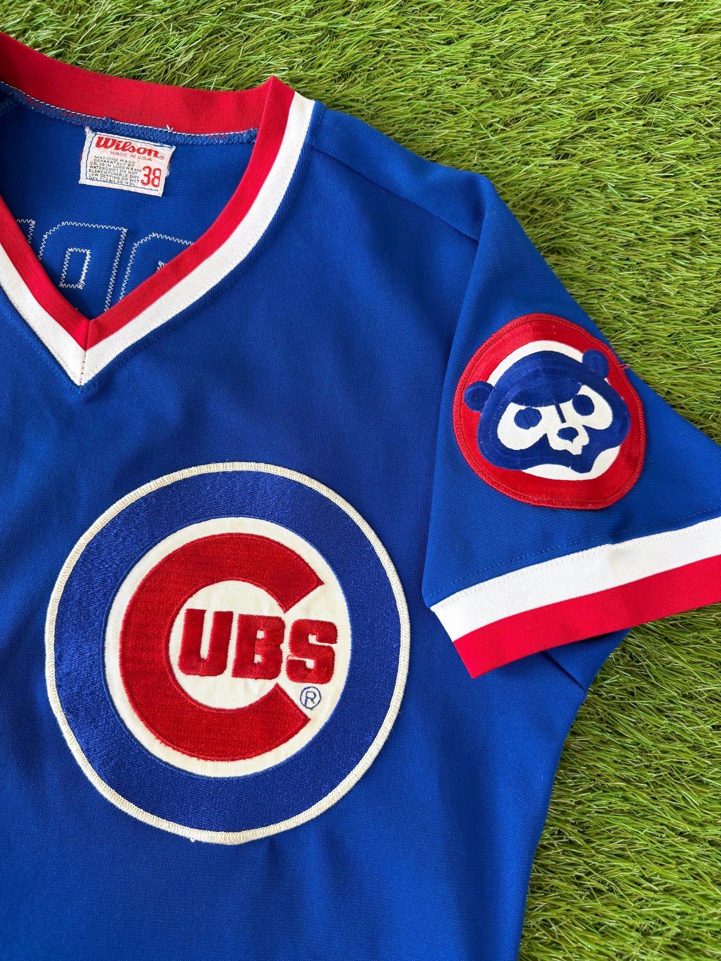 Chicago Cubs Ryne Sandberg 1984 Postseason MLB Baseball Jersey (38/Medium)