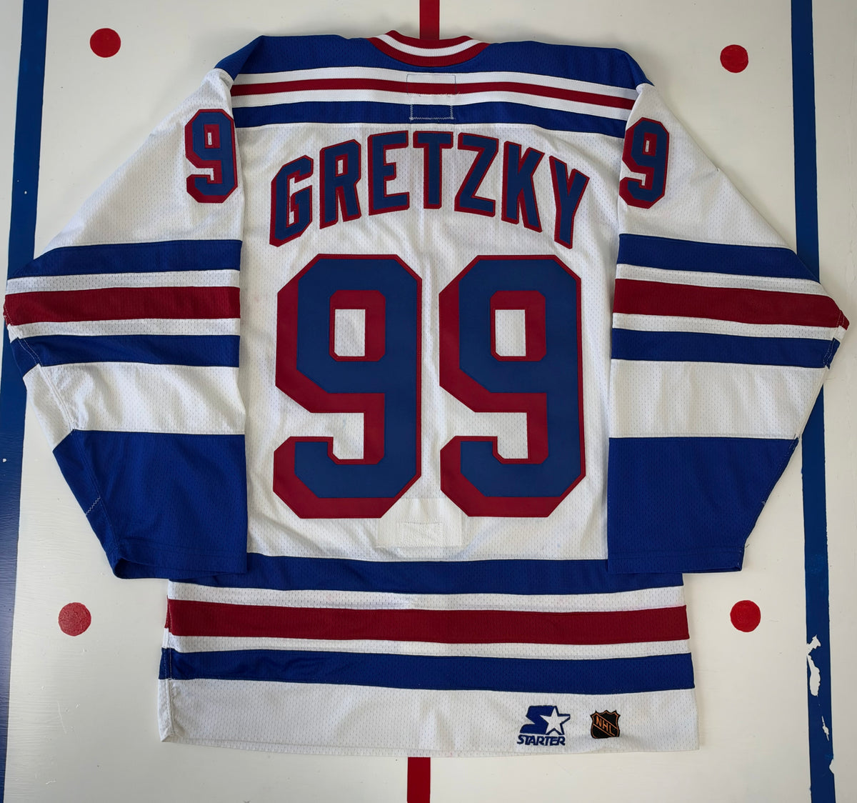 New York Rangers Wayne Gretzky 1996-1997 NHL Hockey Jersey (46/Medium)