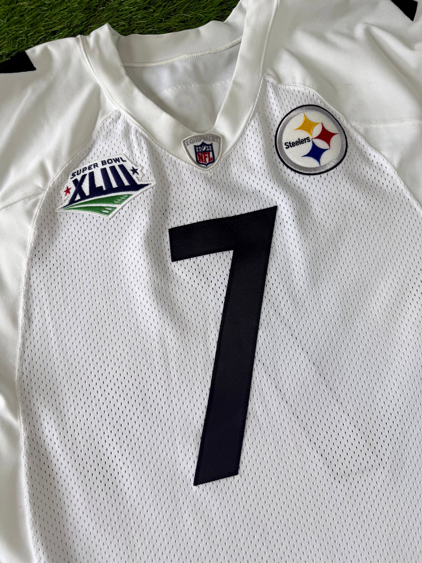 Pittsburgh Steelers Ben Roethlisberger 2008-09 Super Bowl XLIII NFL Football Jersey (52/XXL)