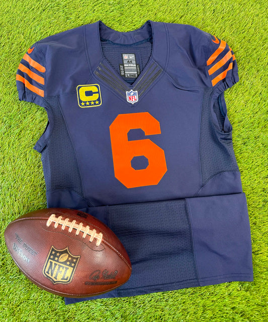 Chicago Bears Jay Cutler 2016 Throwback NFL Football Jersey (44/Large)