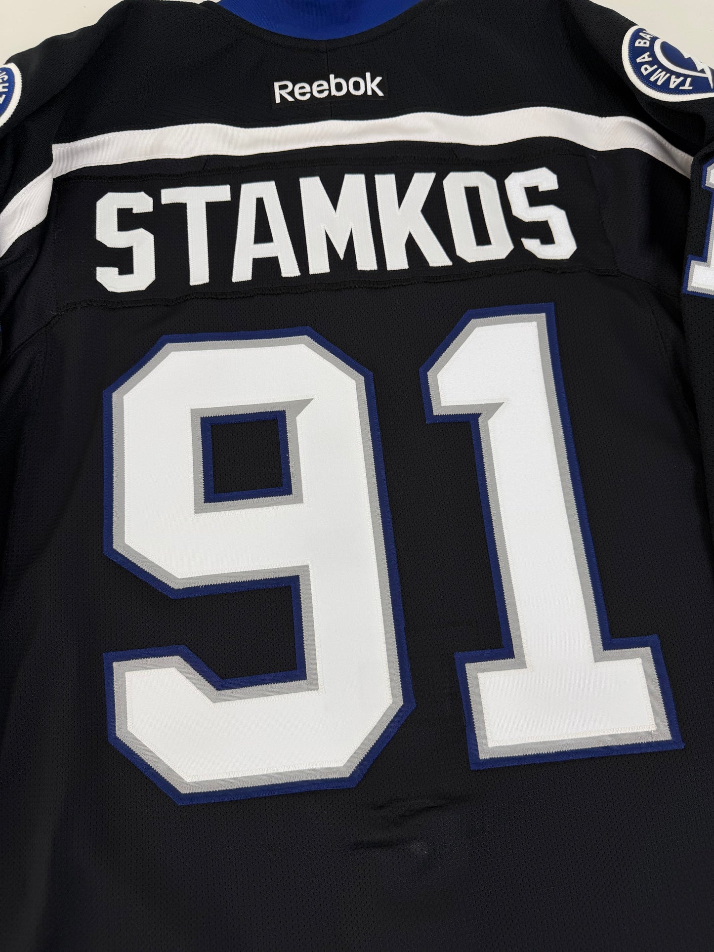 Tampa Bay Lightning Steven Stamkos 2014-2016 Alternate NHL Hockey Jersey (52/Large)