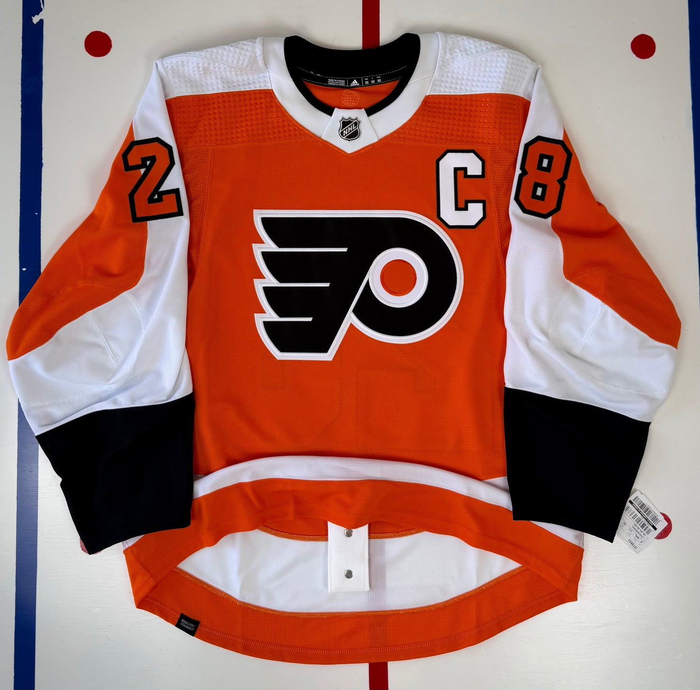 Philadelphia Flyers Claude Giroux 2021-2022 NHL Hockey Jersey (52/Large)