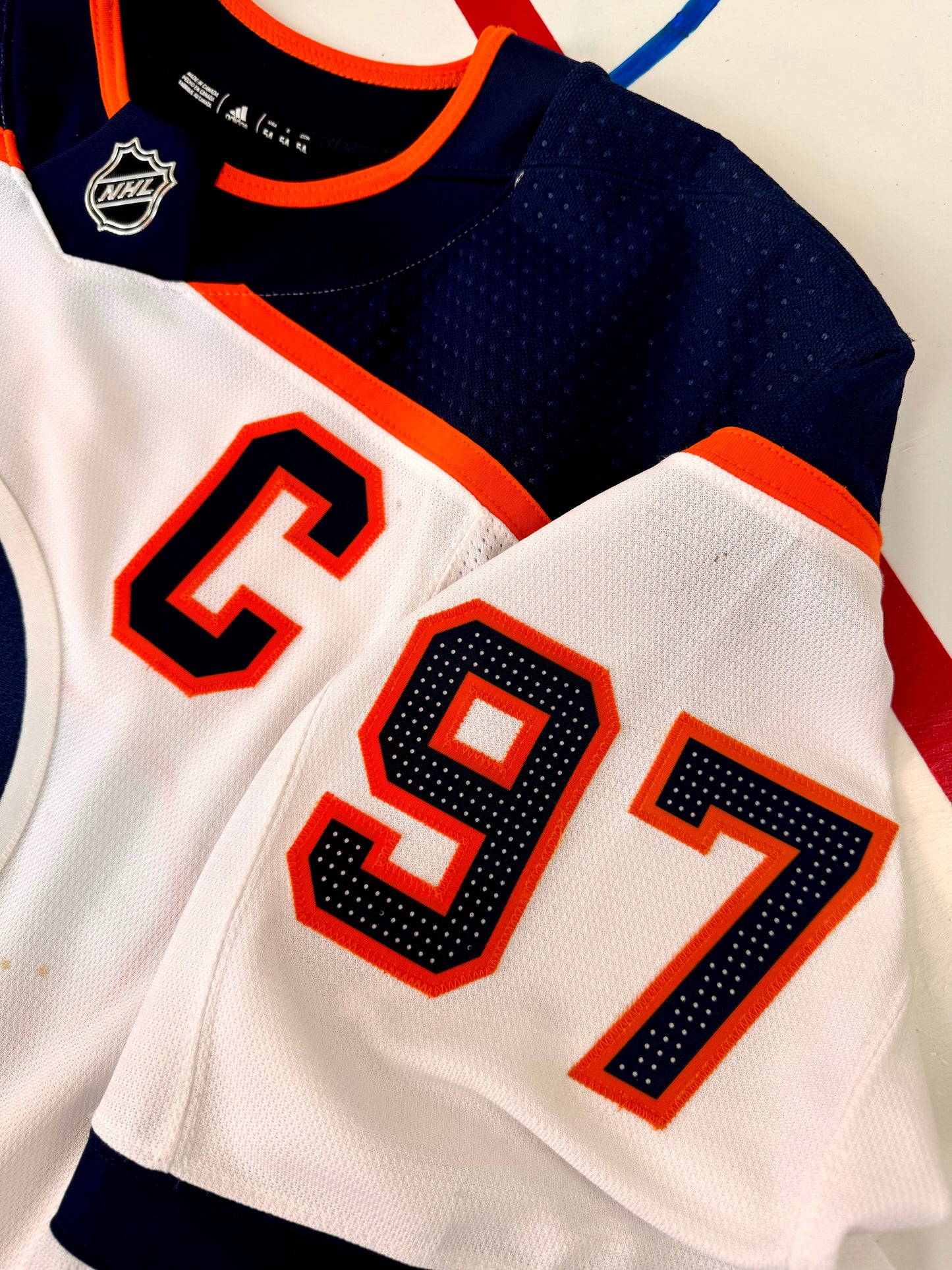 Edmonton Oilers Connor McDavid 2018-2019 NHL Hockey Jersey (54/XL)