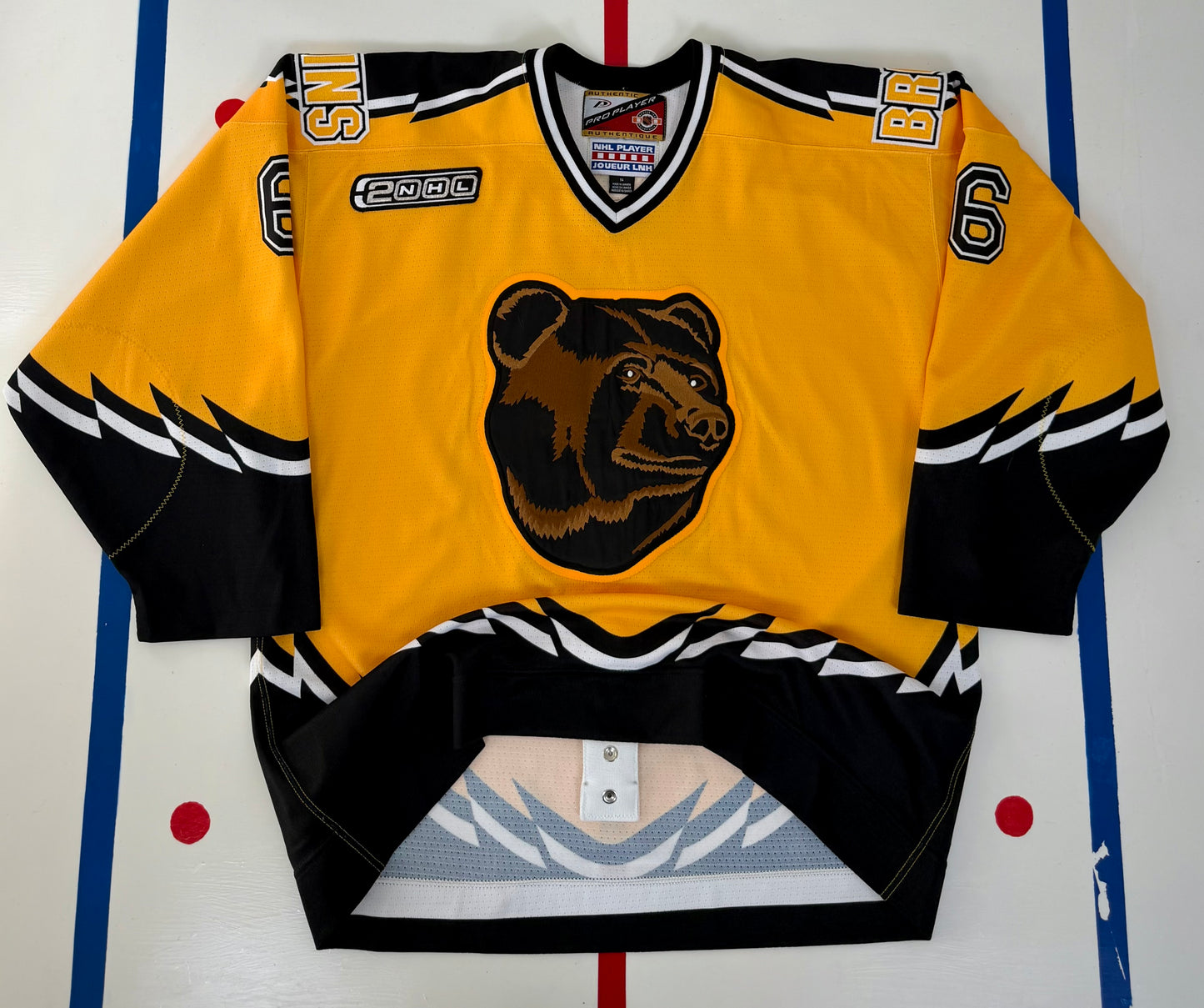 Boston Bruins Joe Thornton 1999-2000 Alternate NHL Hockey Jersey (54/XXL)
