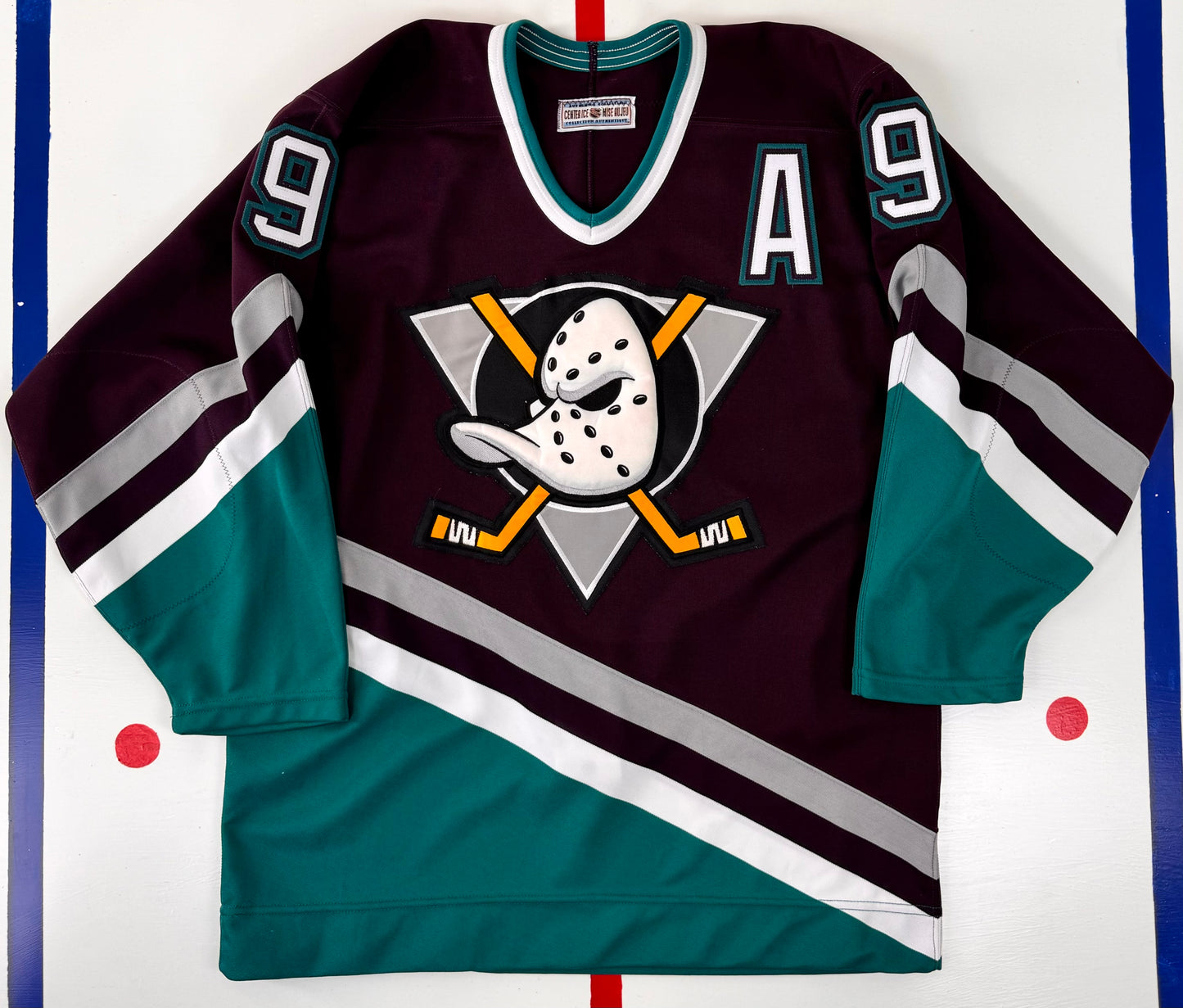 Anaheim Mighty Ducks 1995-1996 Paul Kariya NHL Hockey Jersey (44/Medium)