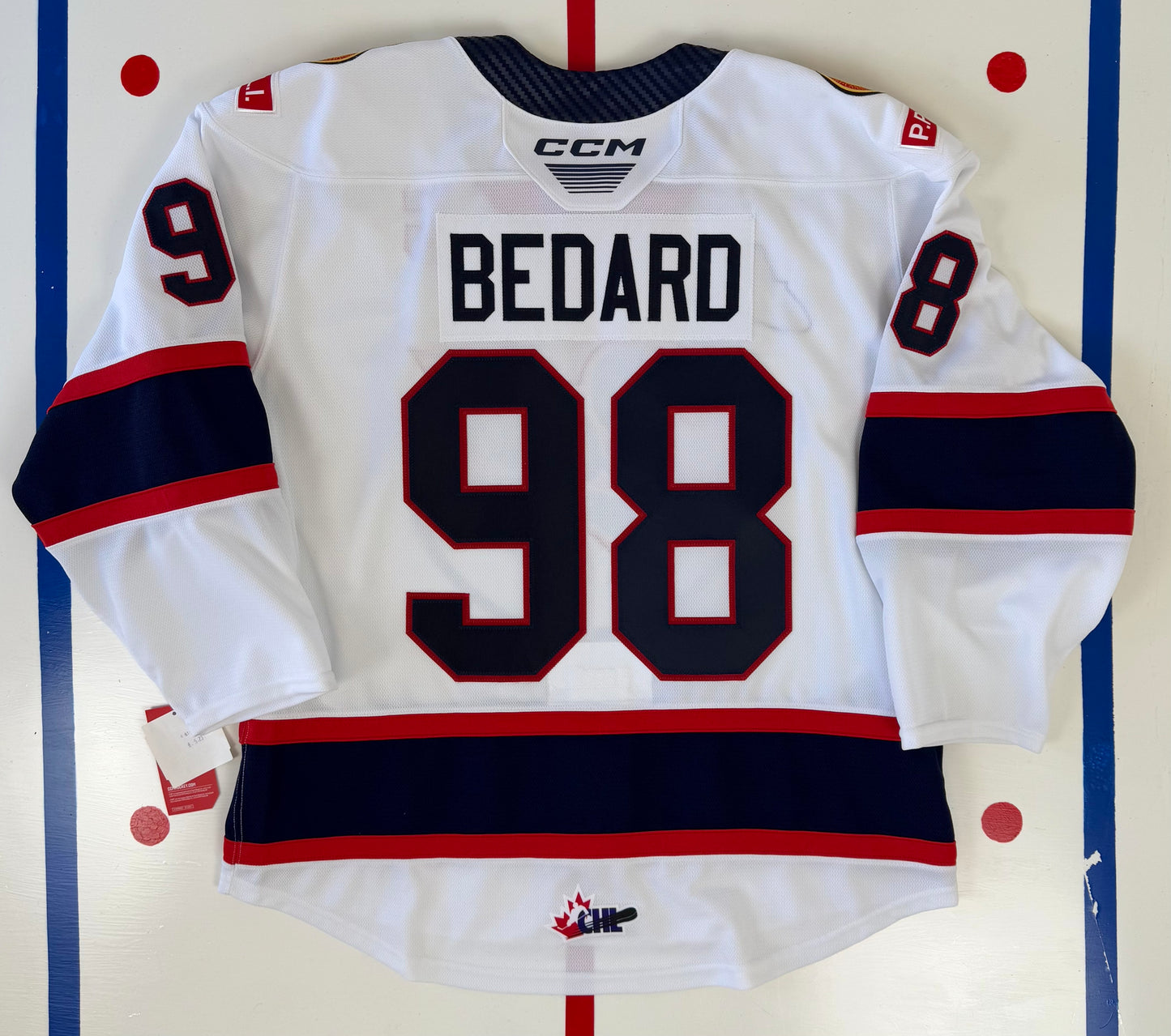 Regina Pats 2022-2023 Conner Bedard WHL Hockey Jersey (54/XL)