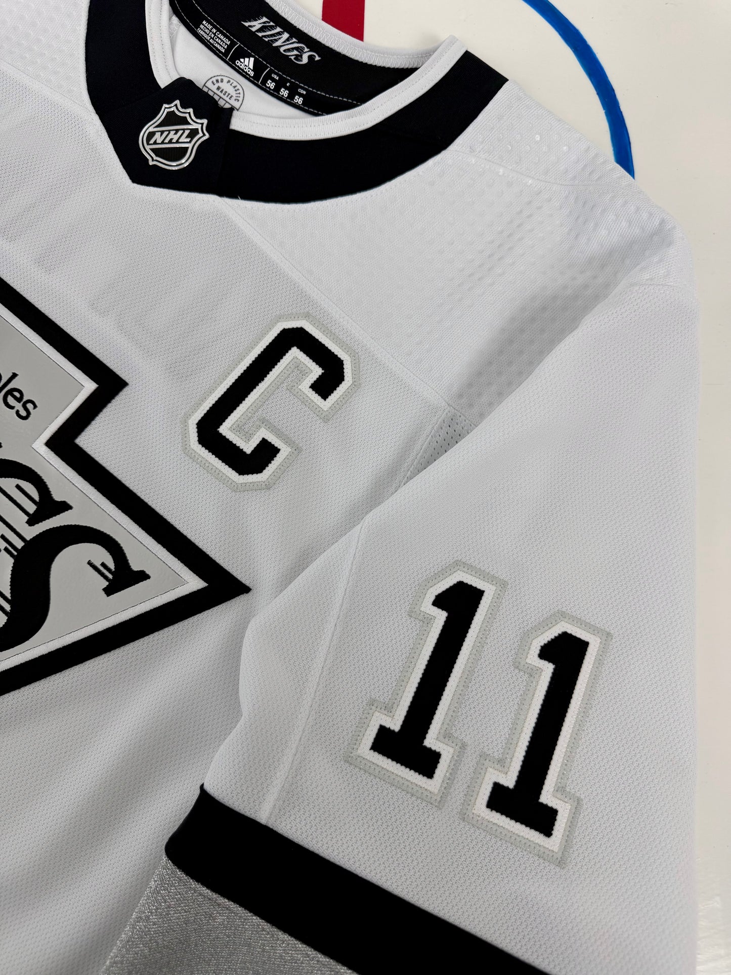 Los Angeles Kings Anze Kopitar 2021-2024 Alternate NHL Hockey Jersey (56/XXL)