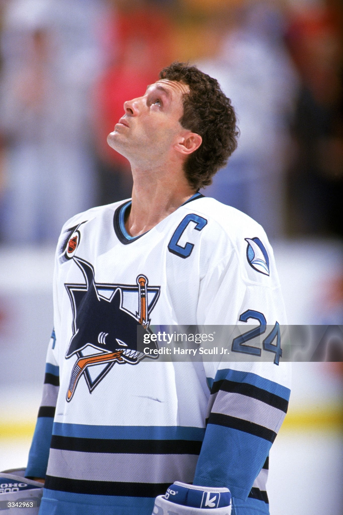 San Jose Sharks Doug Wilson 1991-1992 NHL Hockey Jersey (48/Large)
