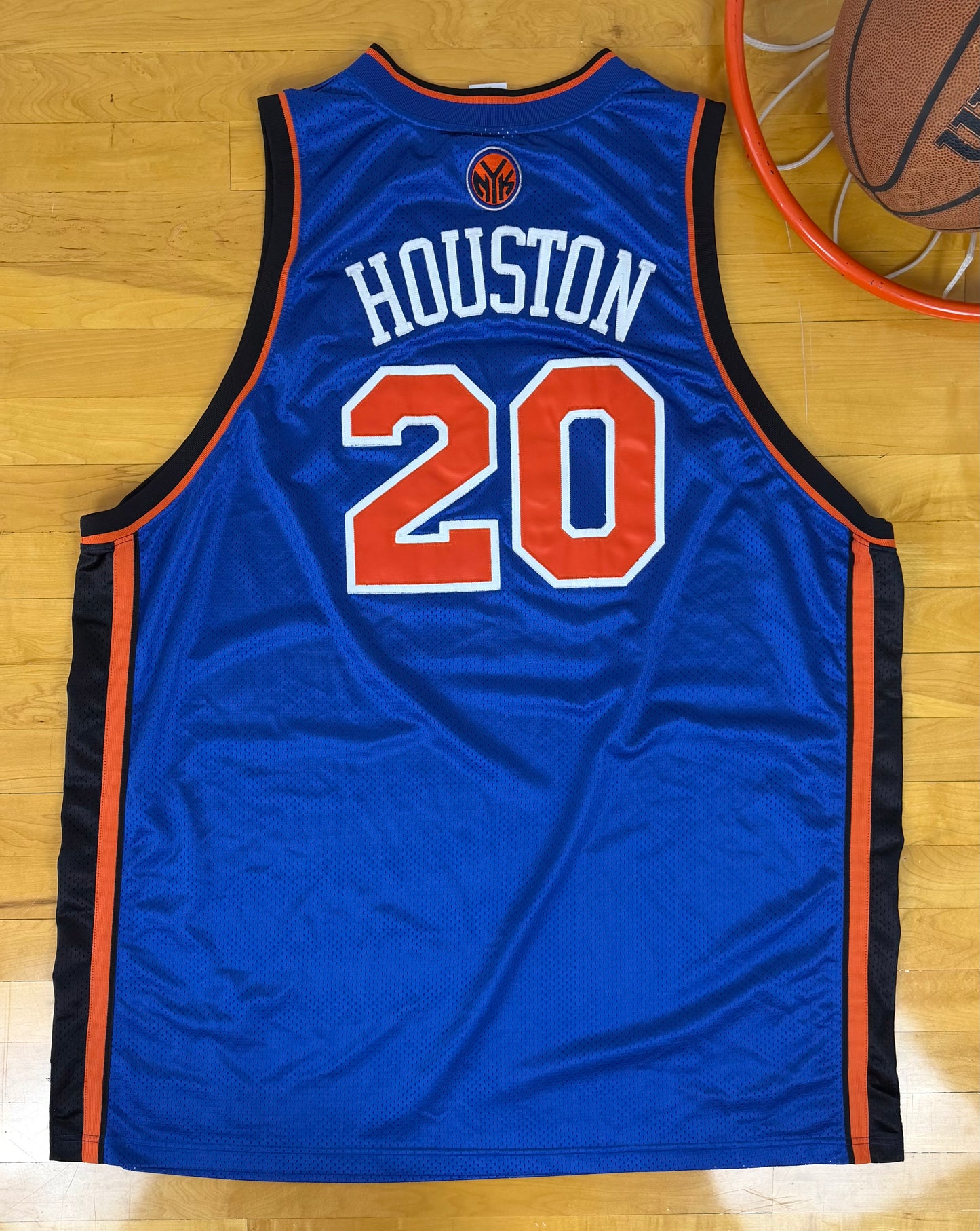 New York Knicks Allan Houston 2002-2005 NBA Basketball Jersey (60/XXXL)