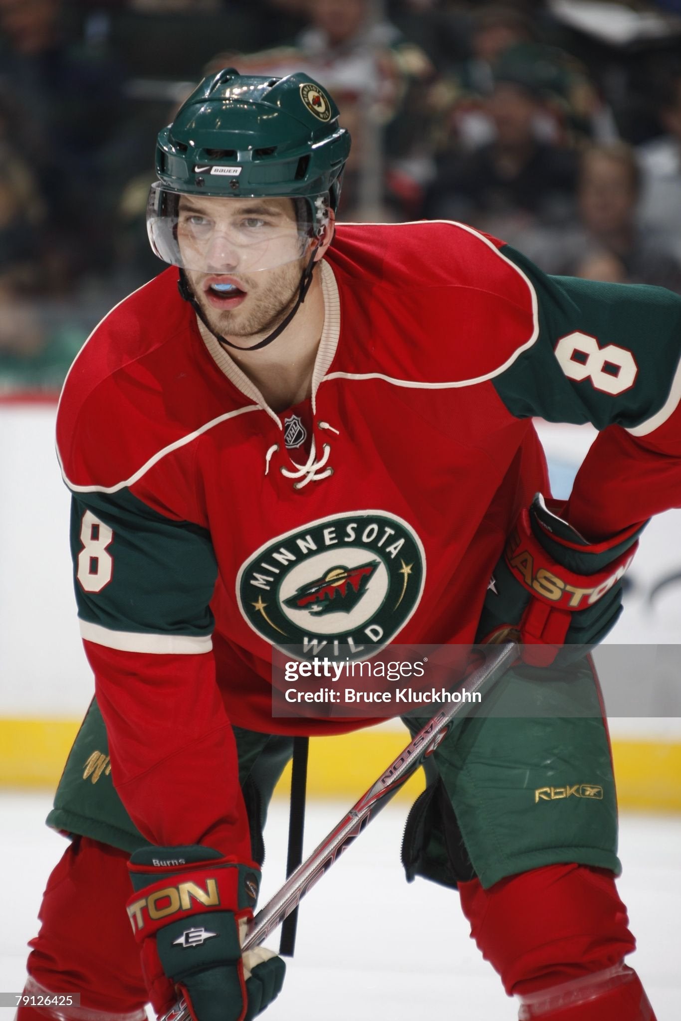 Minnesota Wild Brent Burns 2007-2011 Signed NHL Hockey Jersey (54/XL)