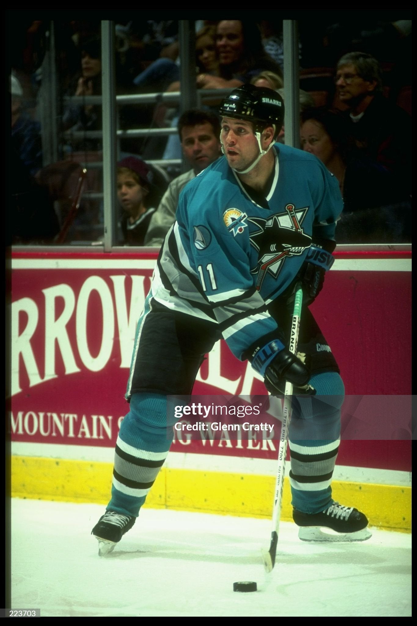 San Jose Sharks Owen Nolan 1996-1997 NHL Hockey Jersey (52/XL)