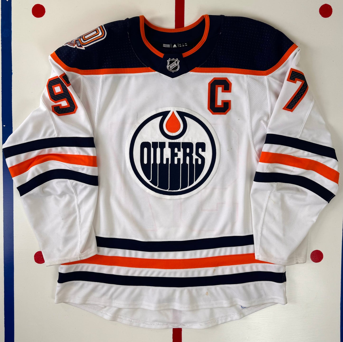 Edmonton Oilers Connor McDavid 2018-2019 NHL Hockey Jersey (54/XL)