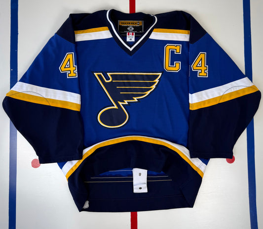 St. Louis Blues Chris Pronger 2000-2004 NHL Hockey Jersey (48/Large)