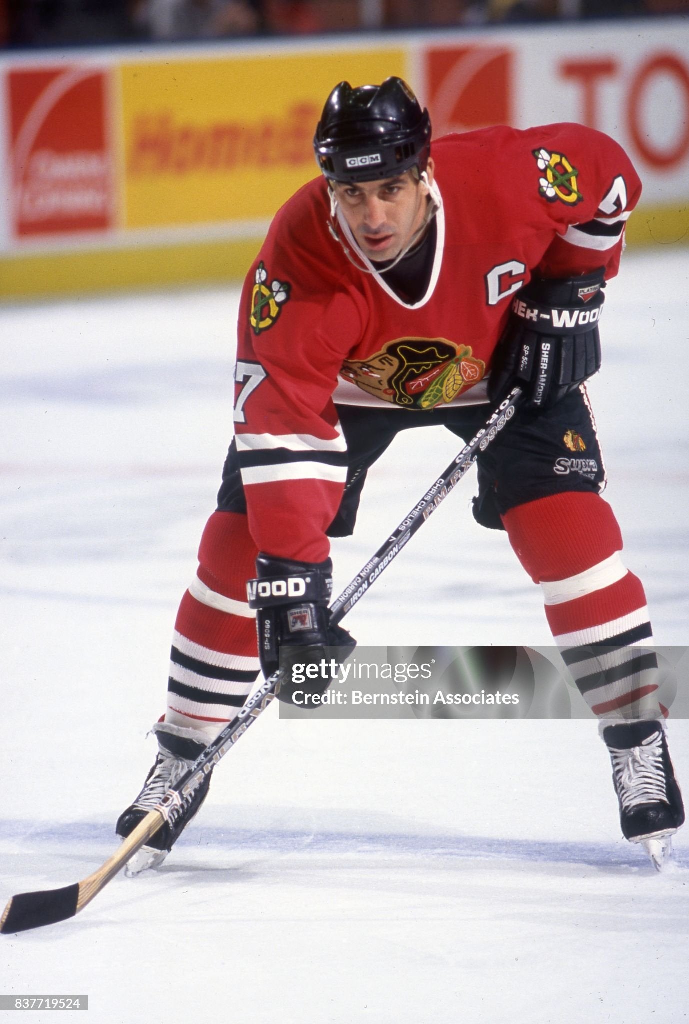 Chicago Blackhawks 1995-1996 Chris Chelios NHL Hockey Jersey (44/Medium)