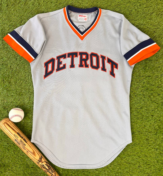 Detroit Tigers 1979-1984 Kirk Gibson MLB Baseball Jersey (40/Medium)