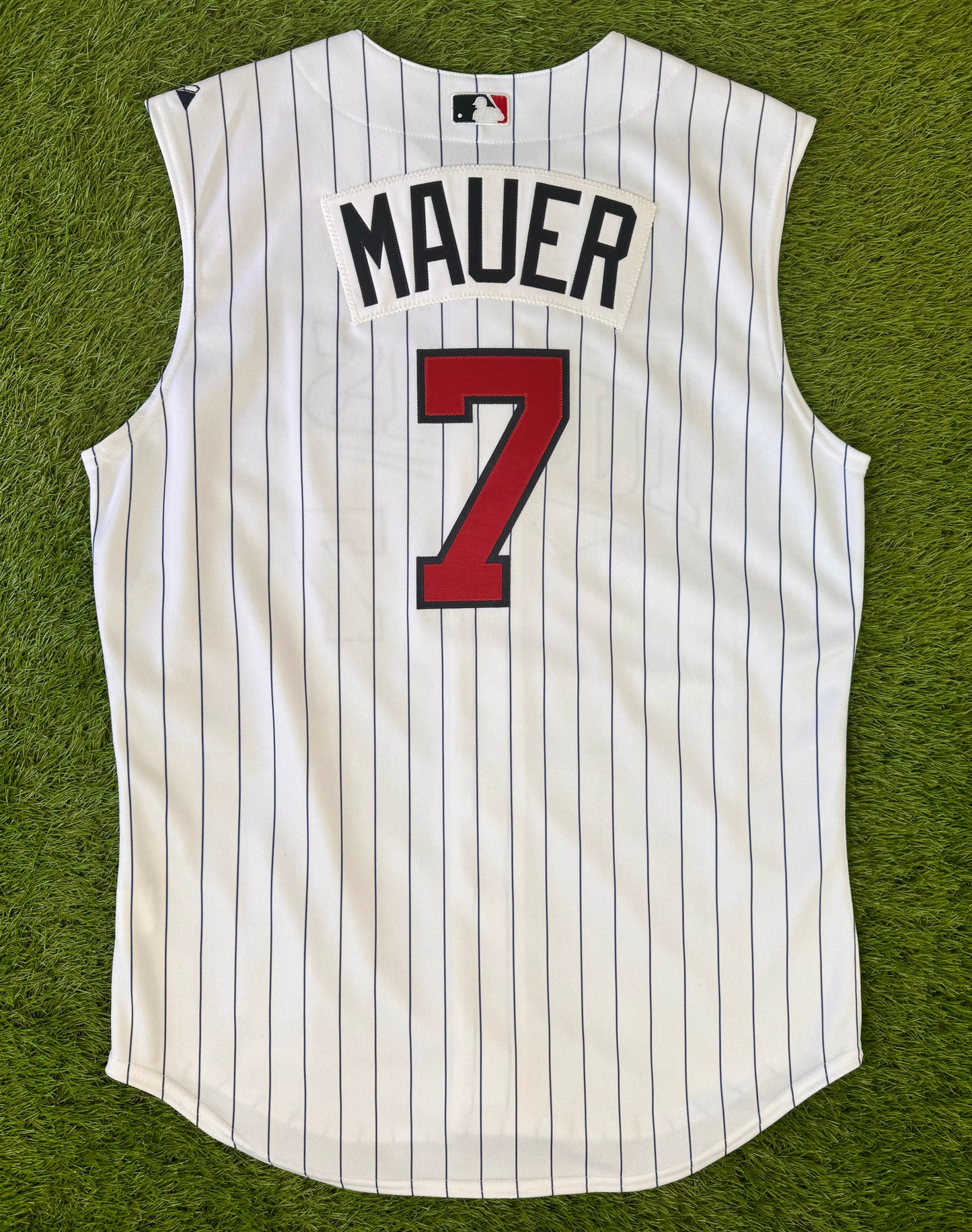 Minnesota Twins 2006 Joe Mauer MLB Baseball Vest Jersey (48/XL)