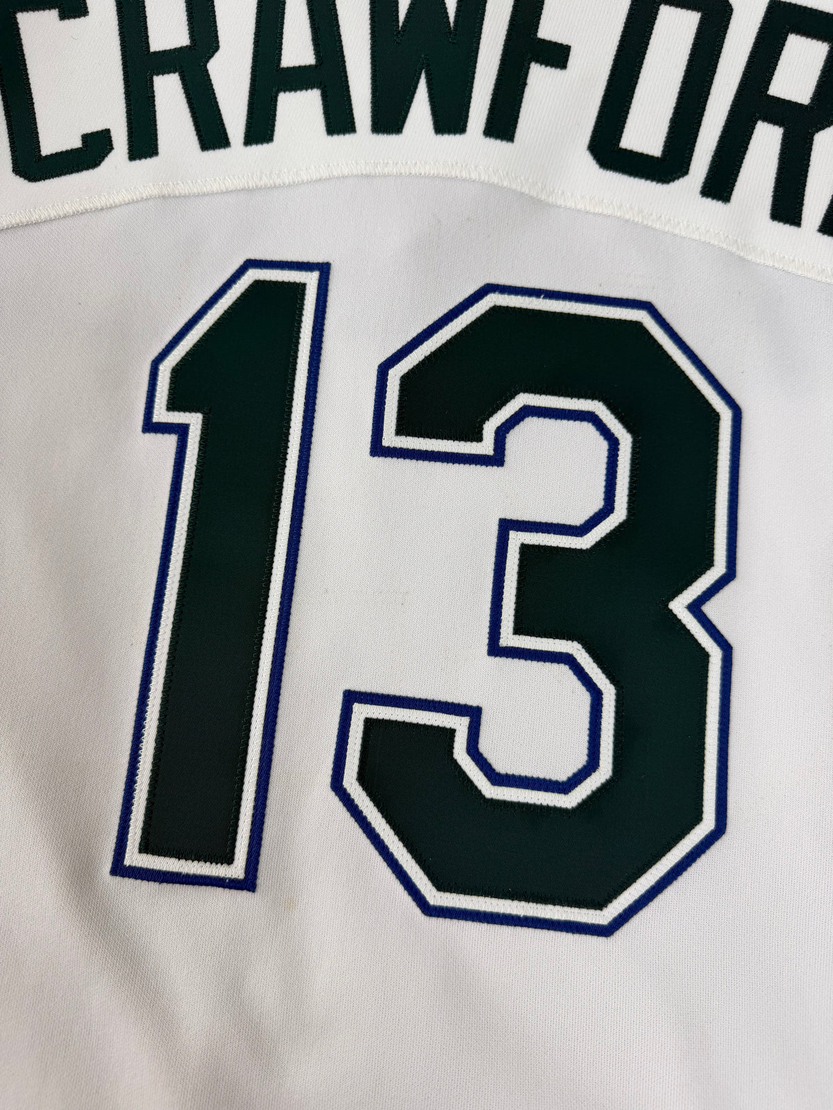 Tampa Bay Devil Rays Carl Crawford 2005-2006 MLB Baseball Vest Jersey & Undershirt (48/XL)