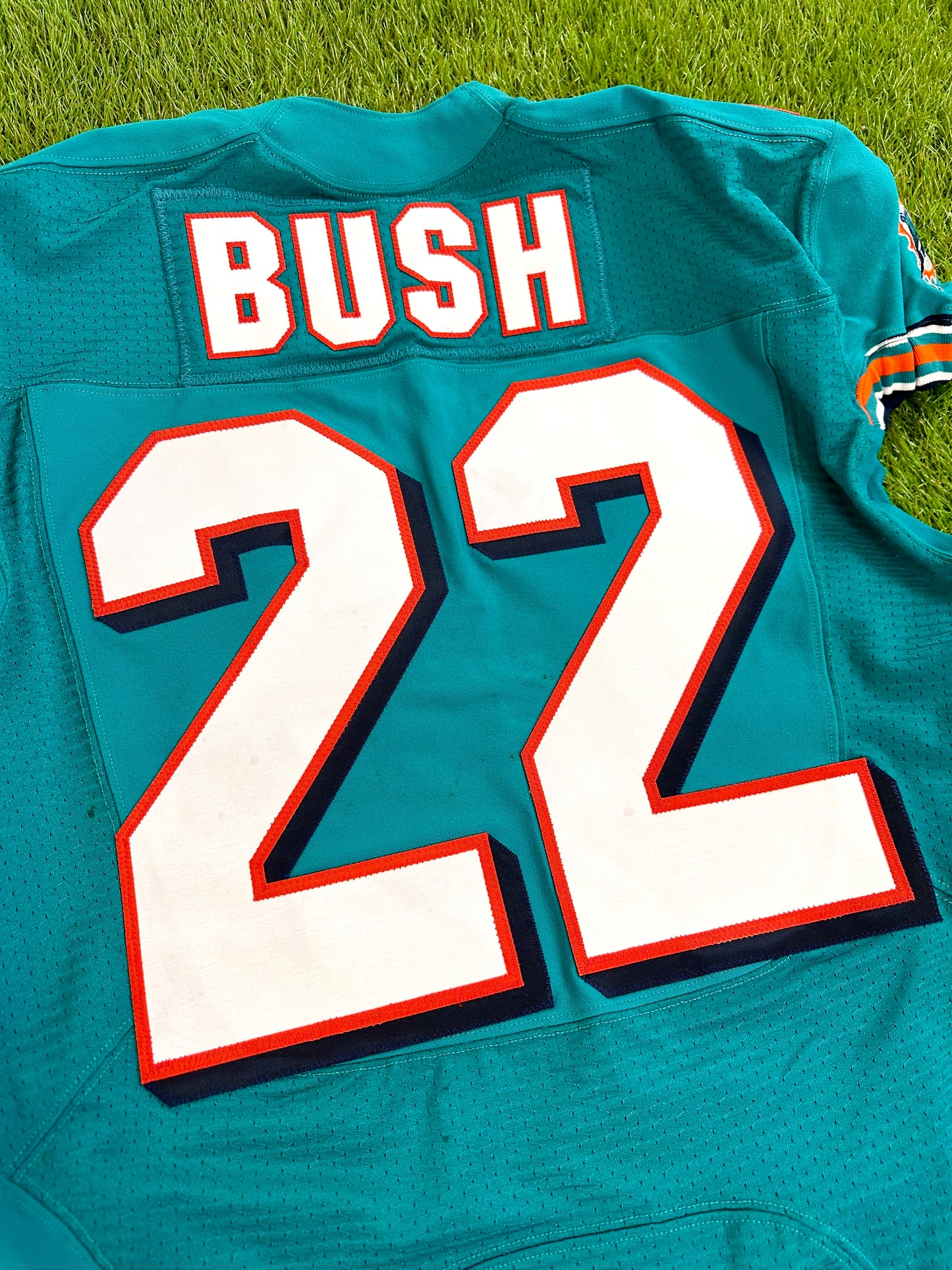 Miami Dolphins Reggie Bush 2012 Team Issued NFL Football Jersey (44/Large)