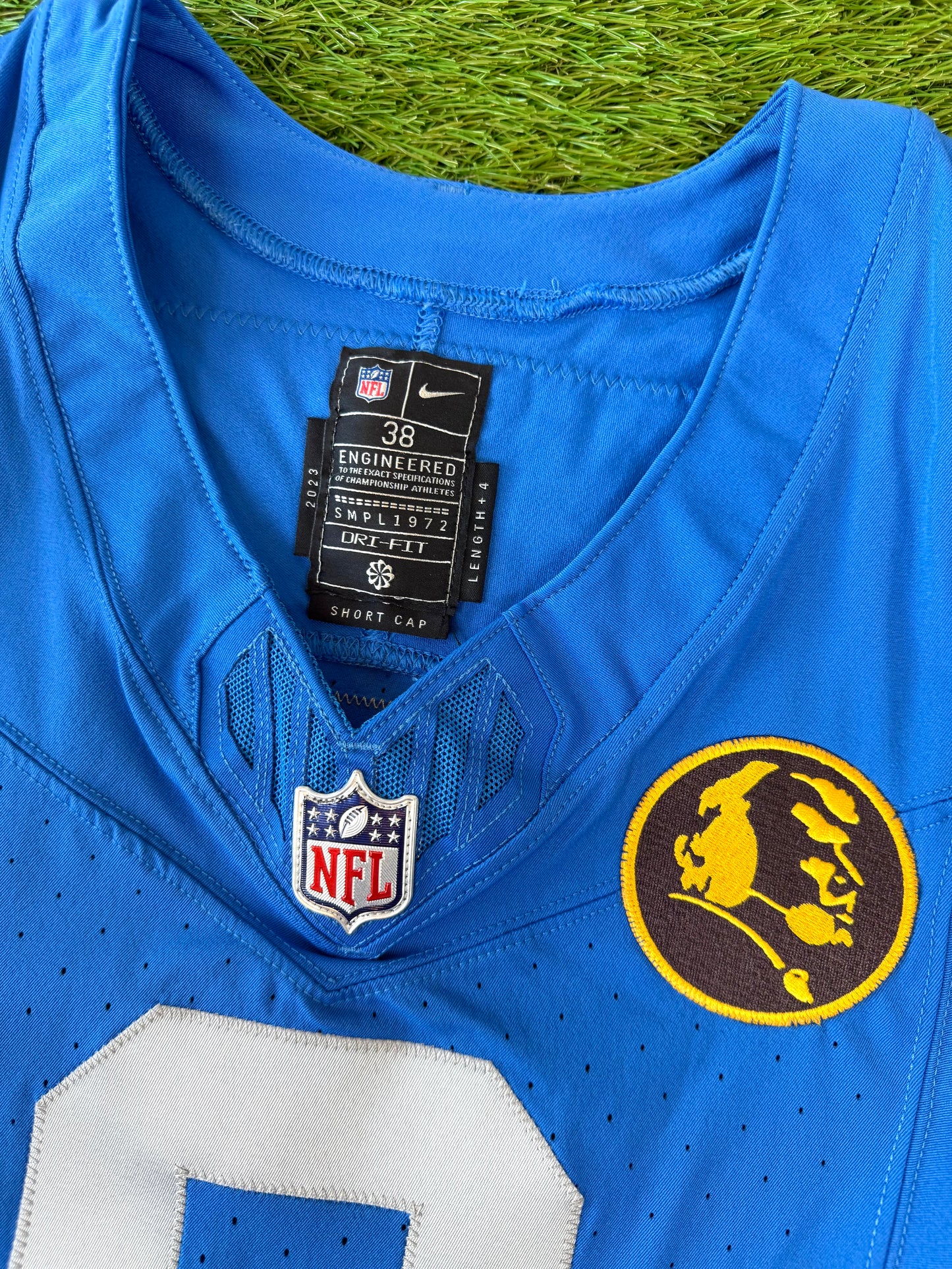 Detroit Lions Marvin Jones Jr. Game Issued 2023 NFL Football Jersey (38/Small)
